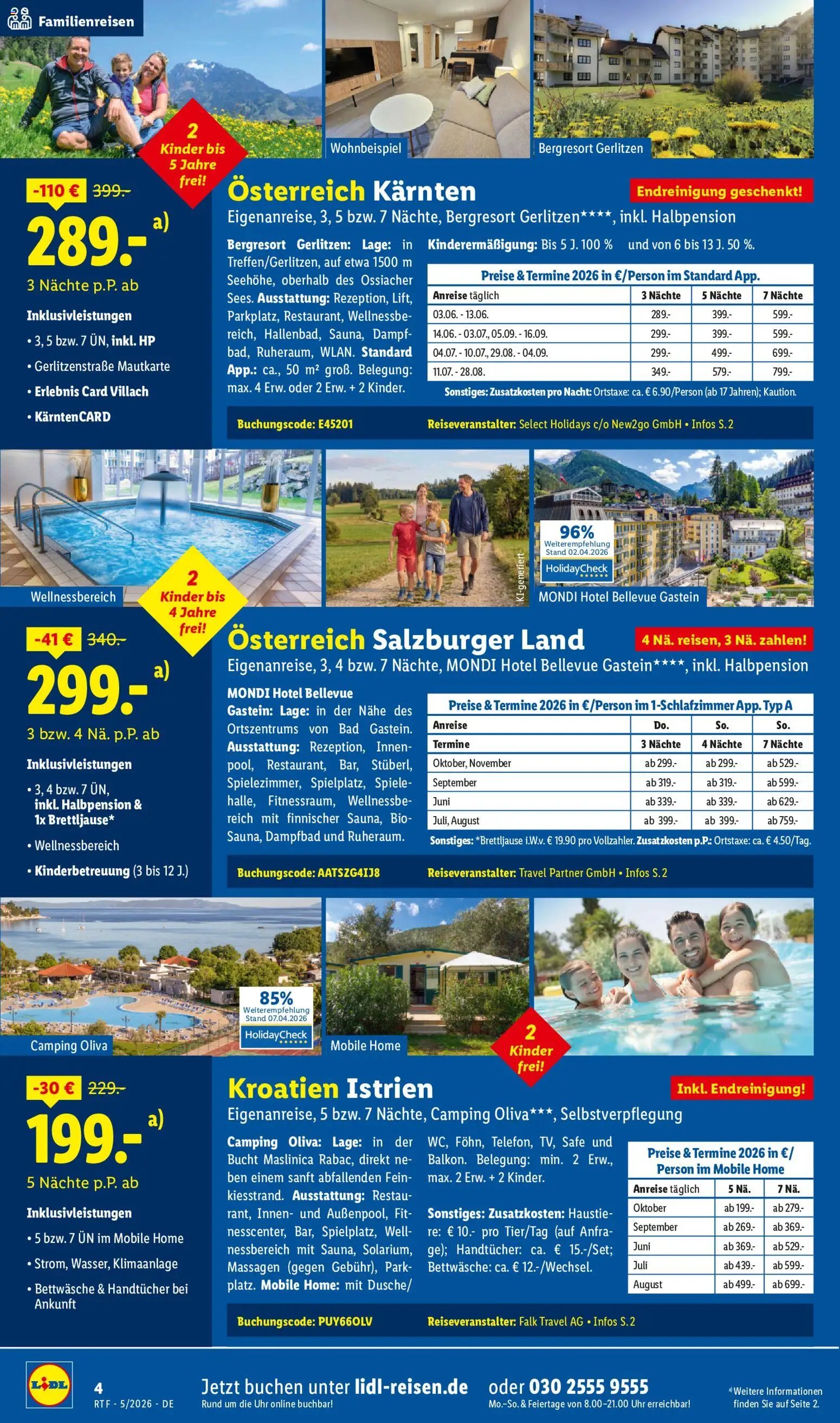 Lidl Reisen Reise-Highlights