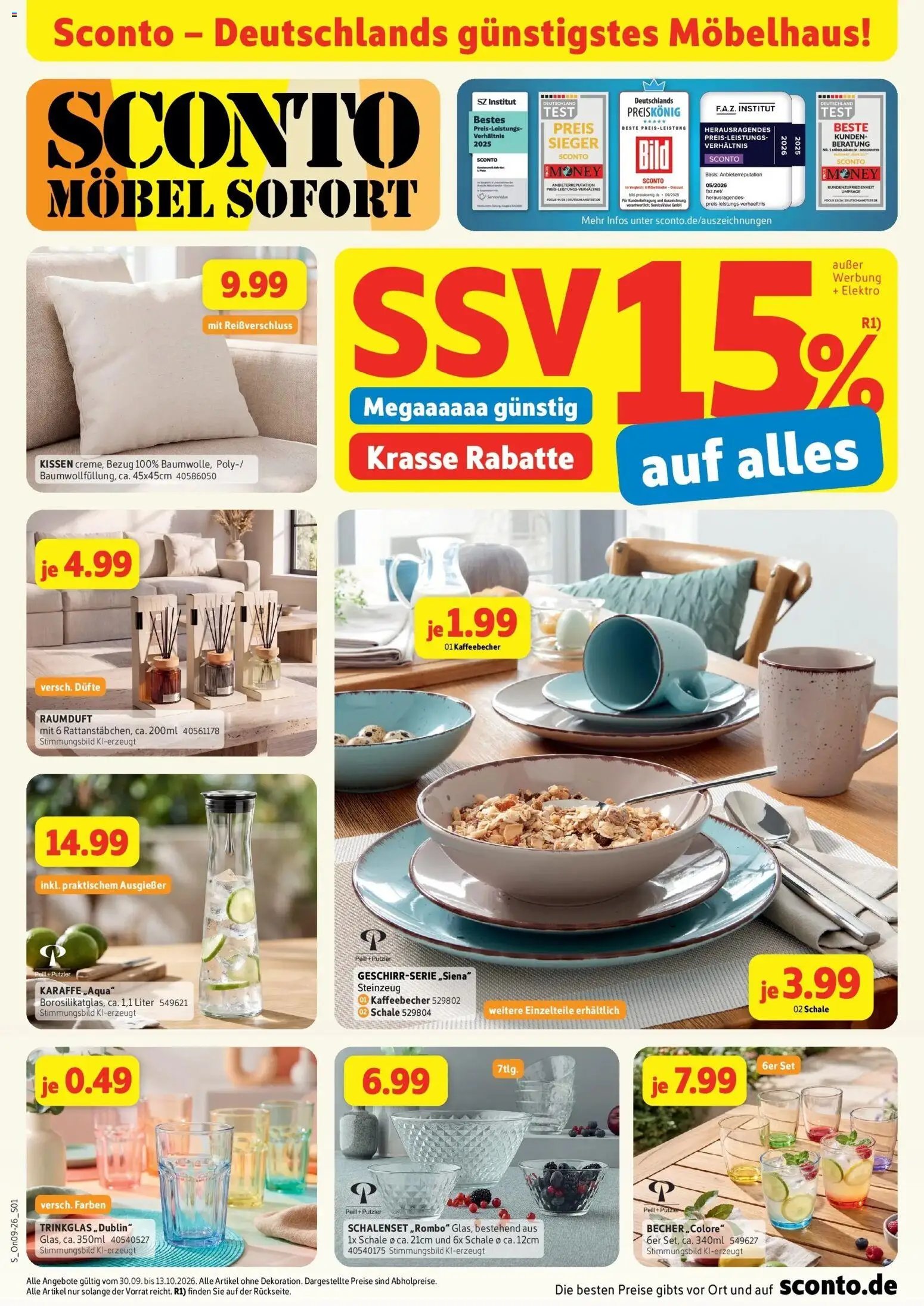 Sconto - SCONTO: Prospekt