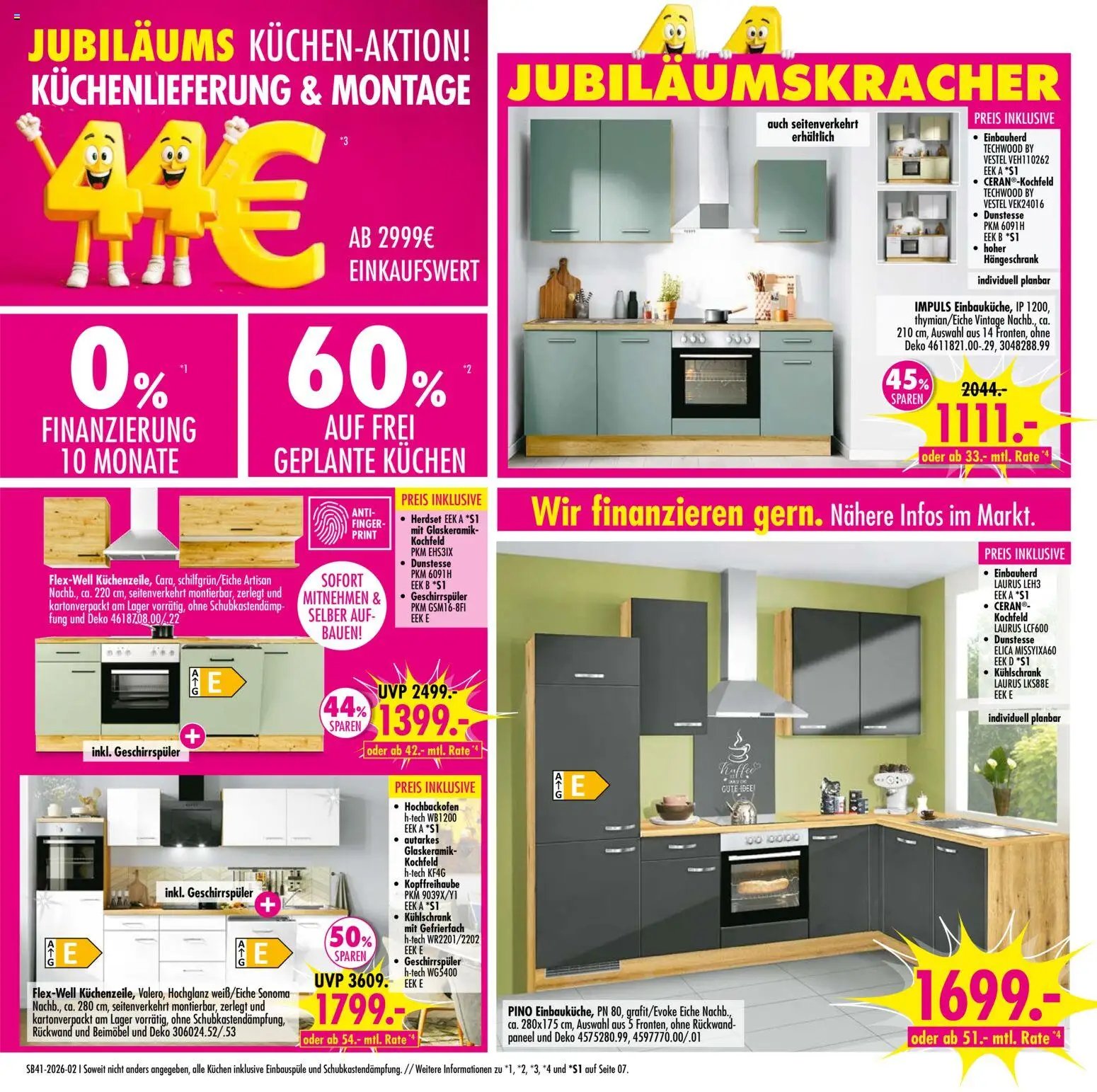 SB Möbel Boss Prospekt Gera