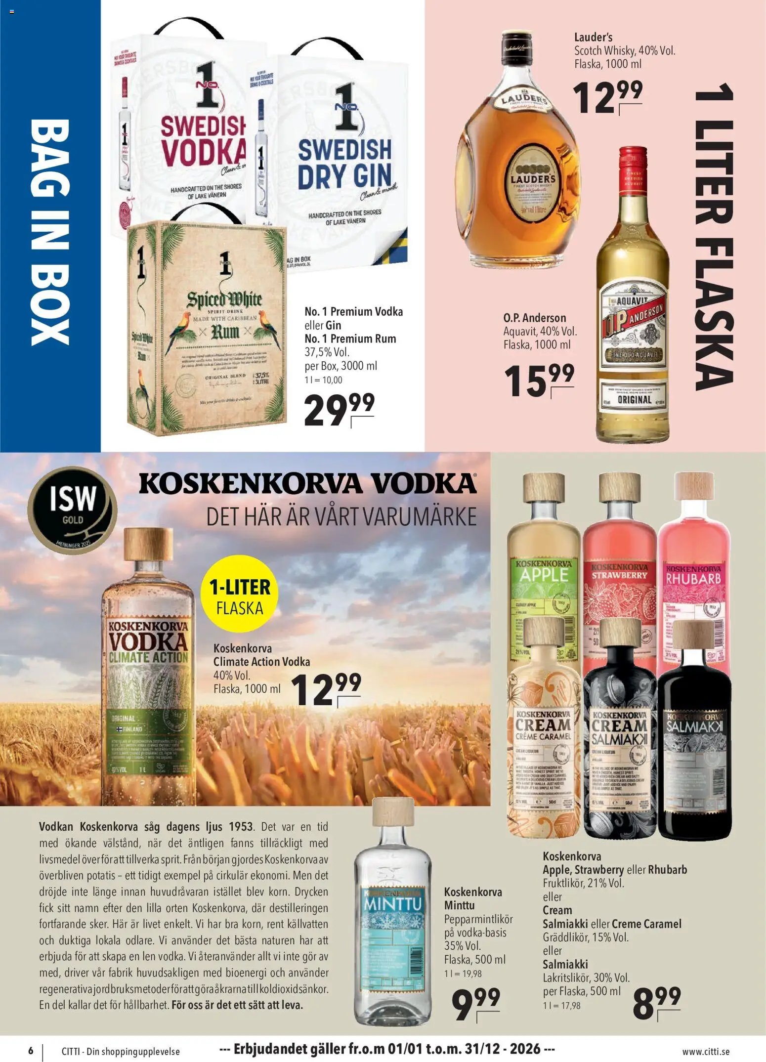 CITTI Markt Schweden-Werbung