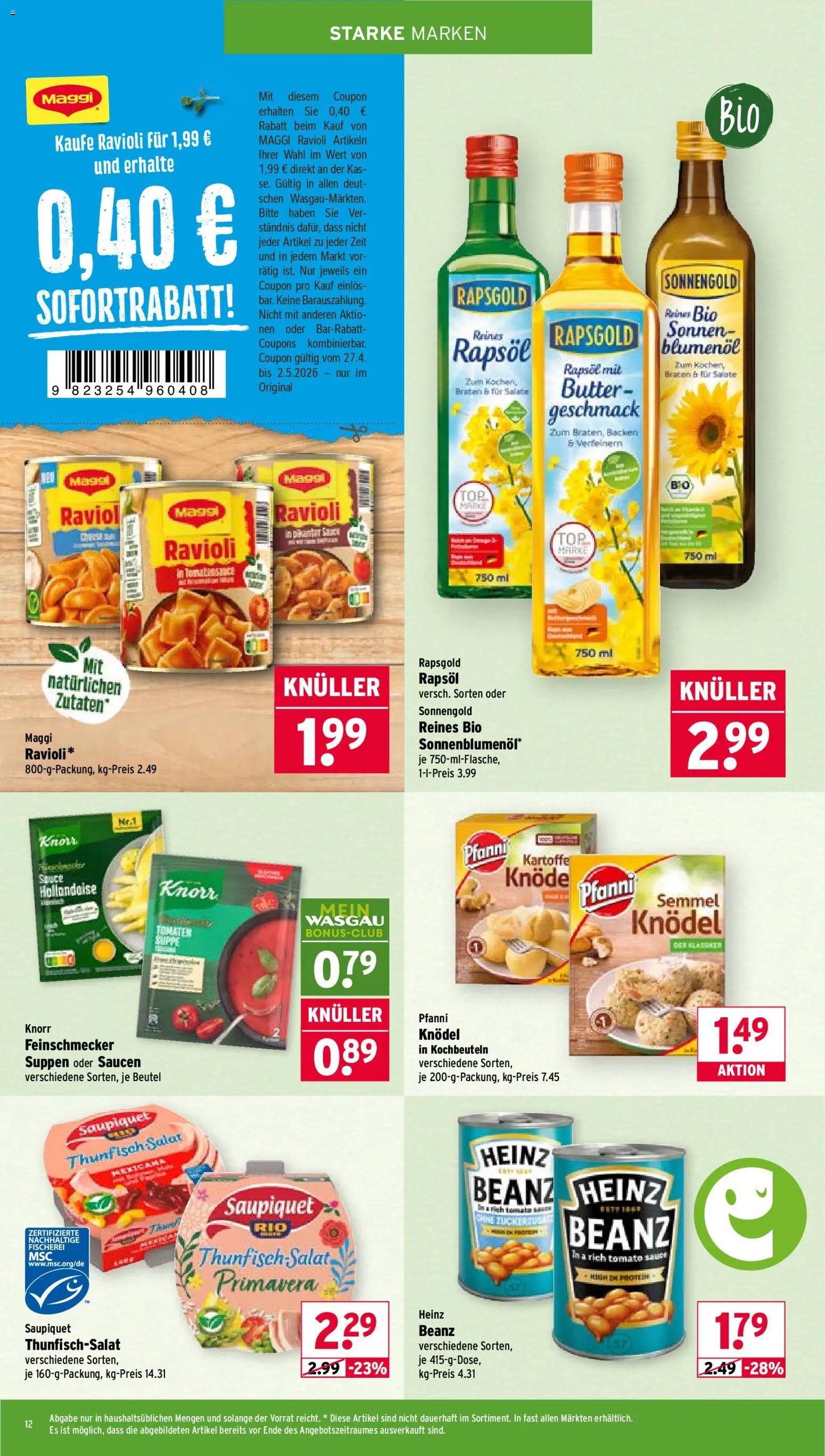 Wasgau Prospekt 	