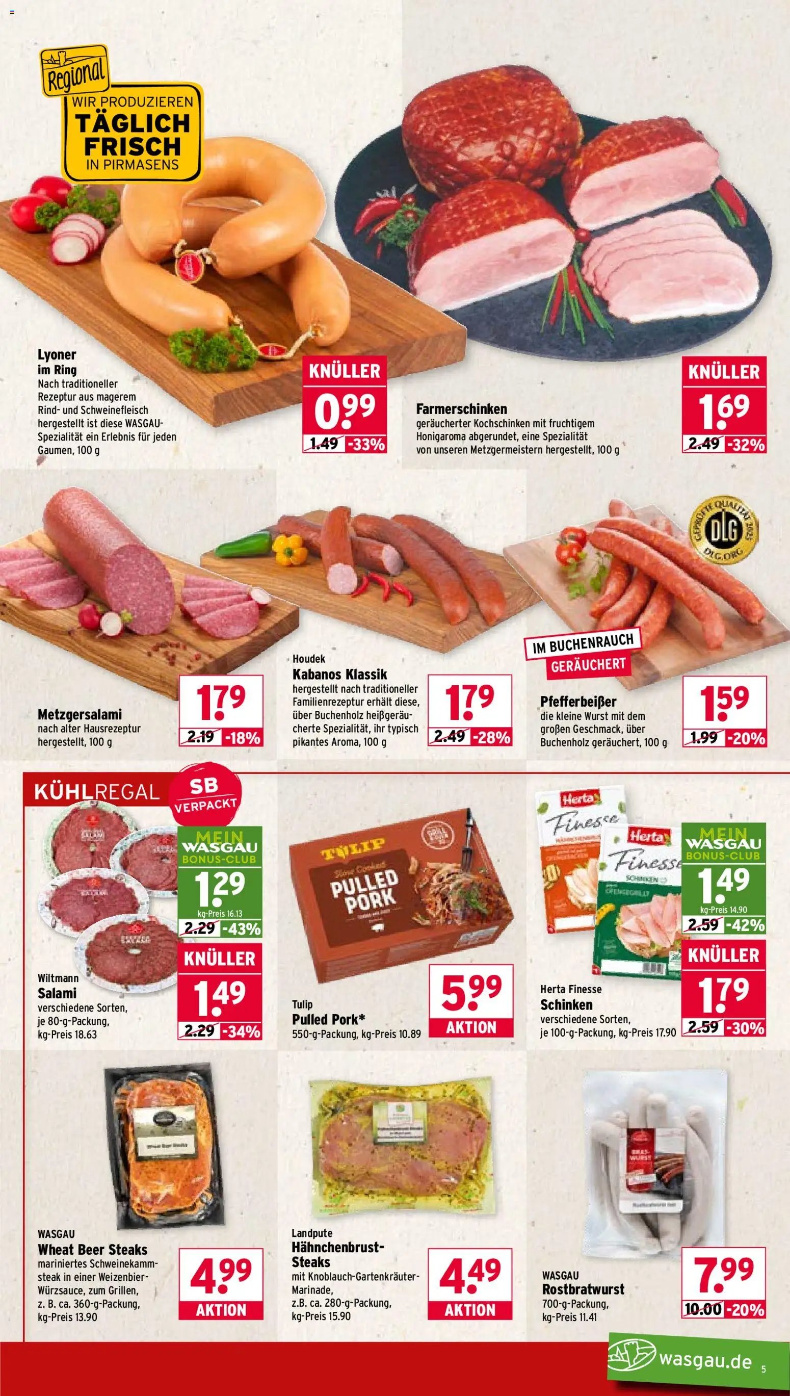 Wasgau Prospekt 	