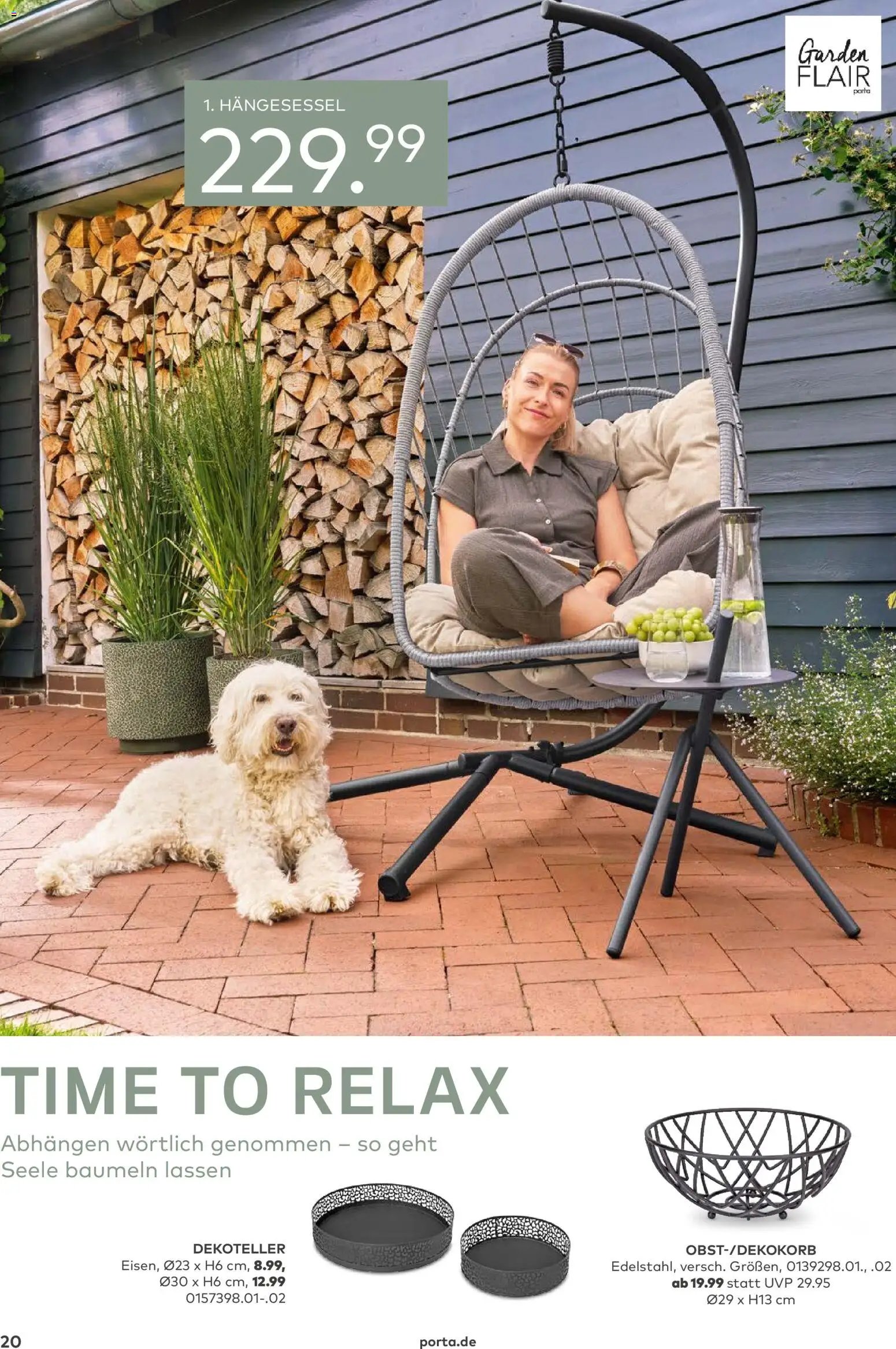 Porta! Gartenmöbel Katalog