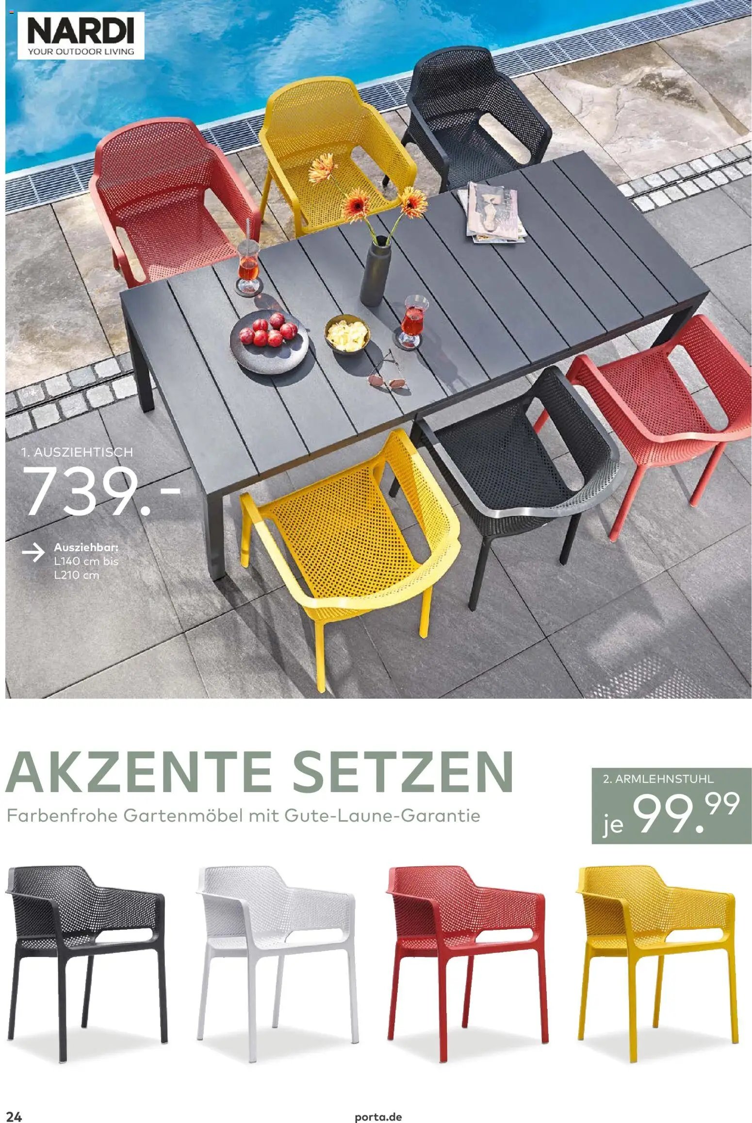 Porta! Gartenmöbel Katalog