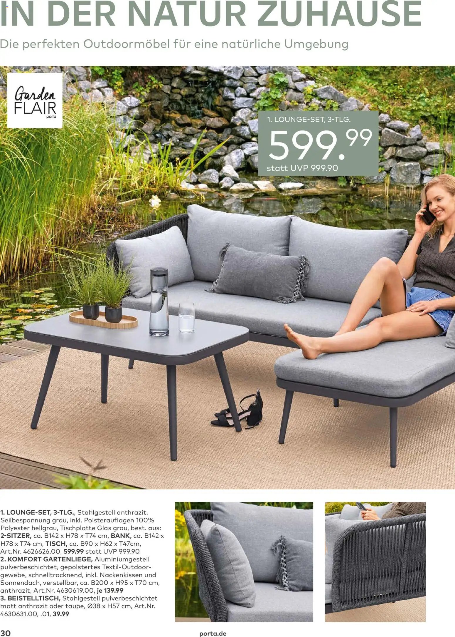 Porta! Gartenmöbel Katalog (2026-03-01 - 2026-08-31)