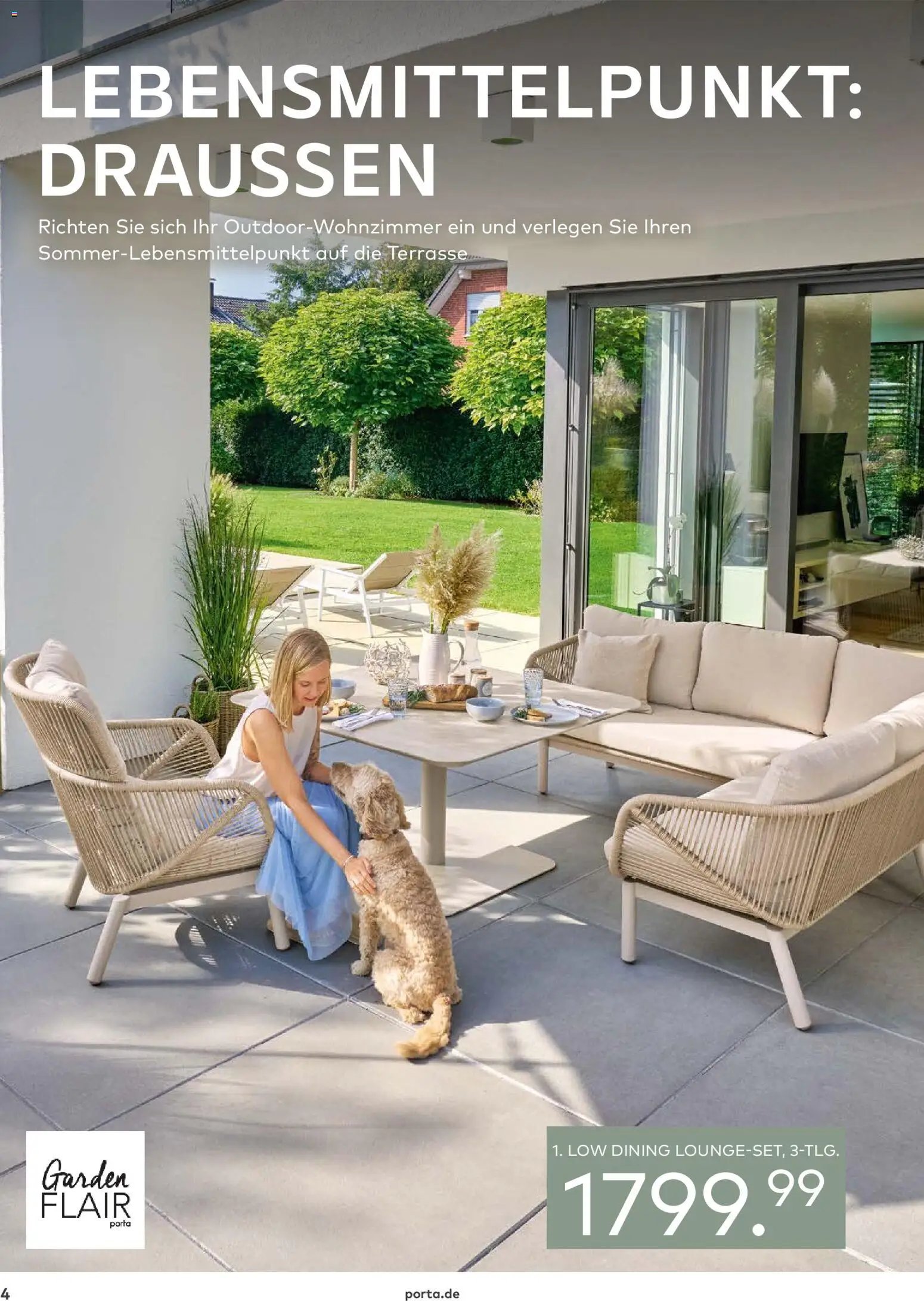 Porta! Gartenmöbel Katalog