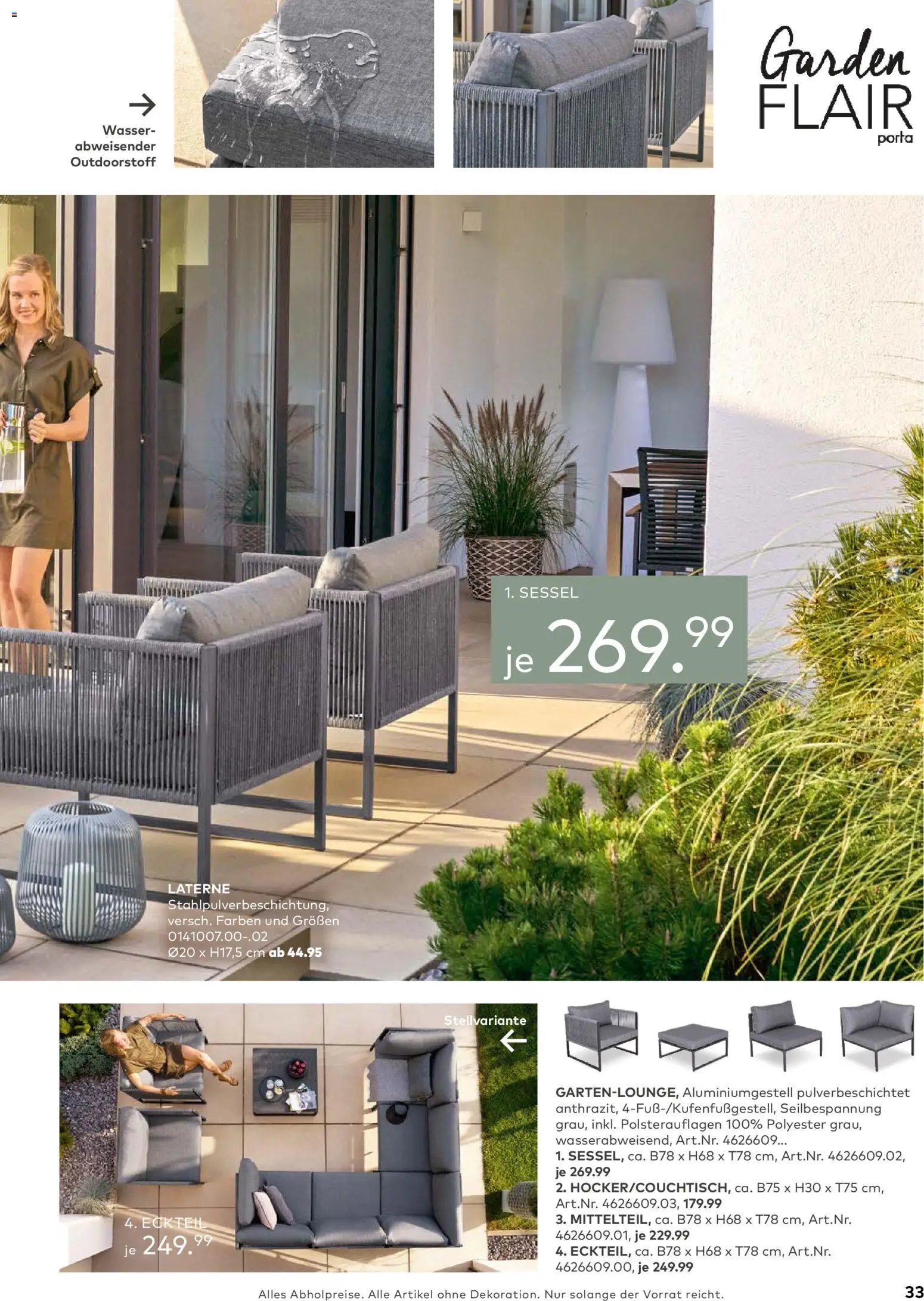 Porta! Gartenmöbel Katalog (2026-03-01 - 2026-08-31)