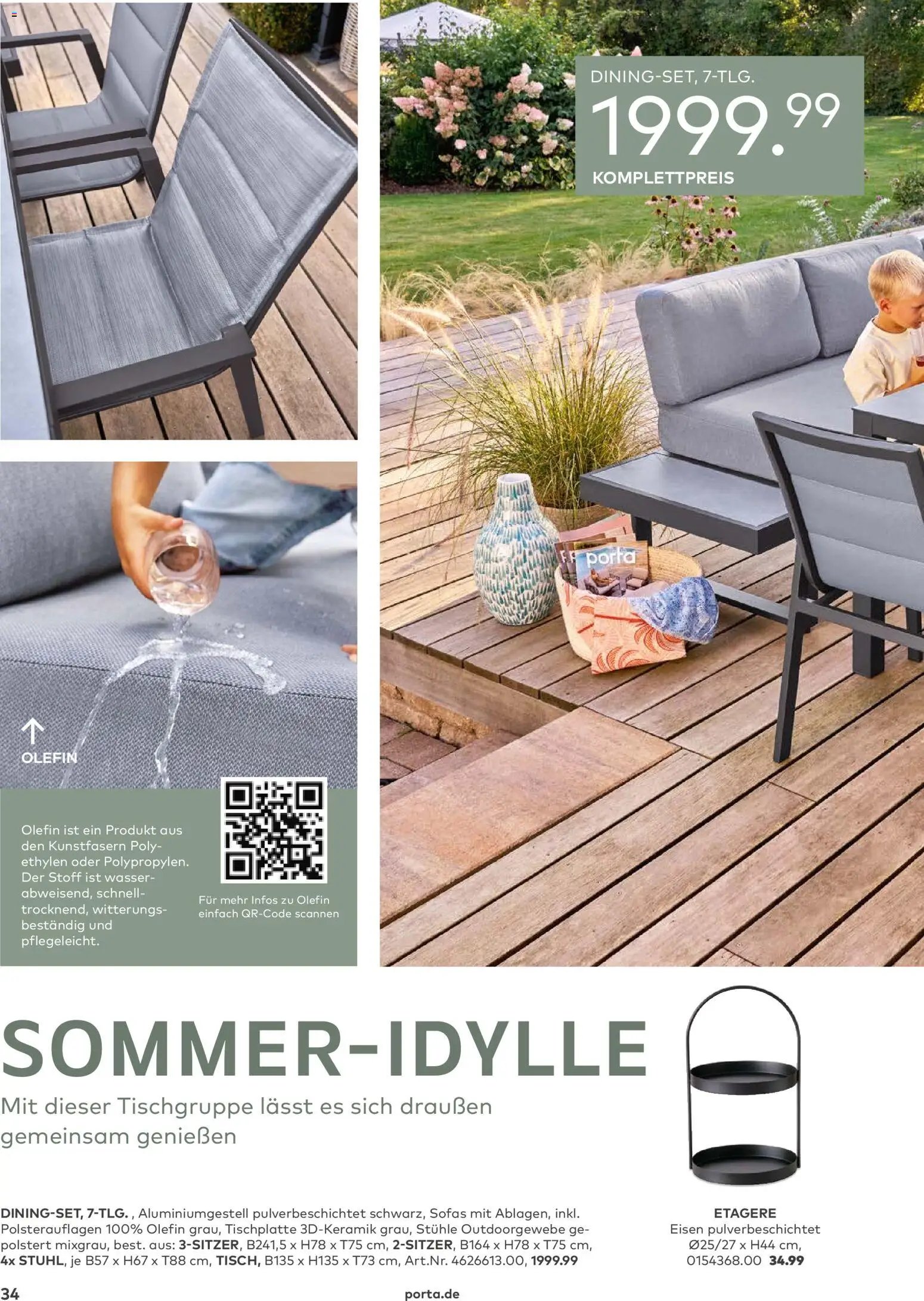 Porta! Gartenmöbel Katalog (2026-03-01 - 2026-08-31)