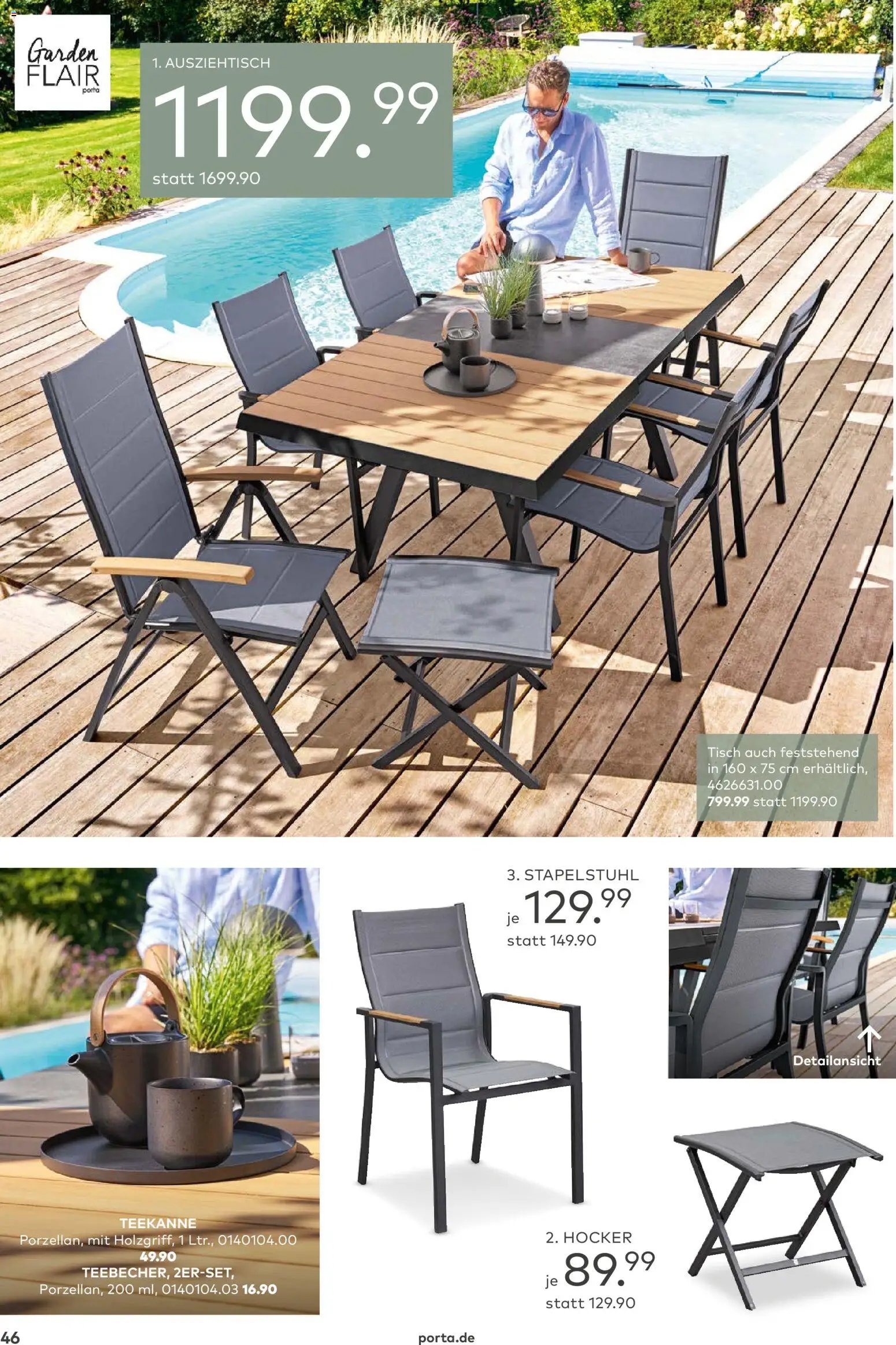 Porta! Gartenmöbel Katalog (2026-03-01 - 2026-08-31)