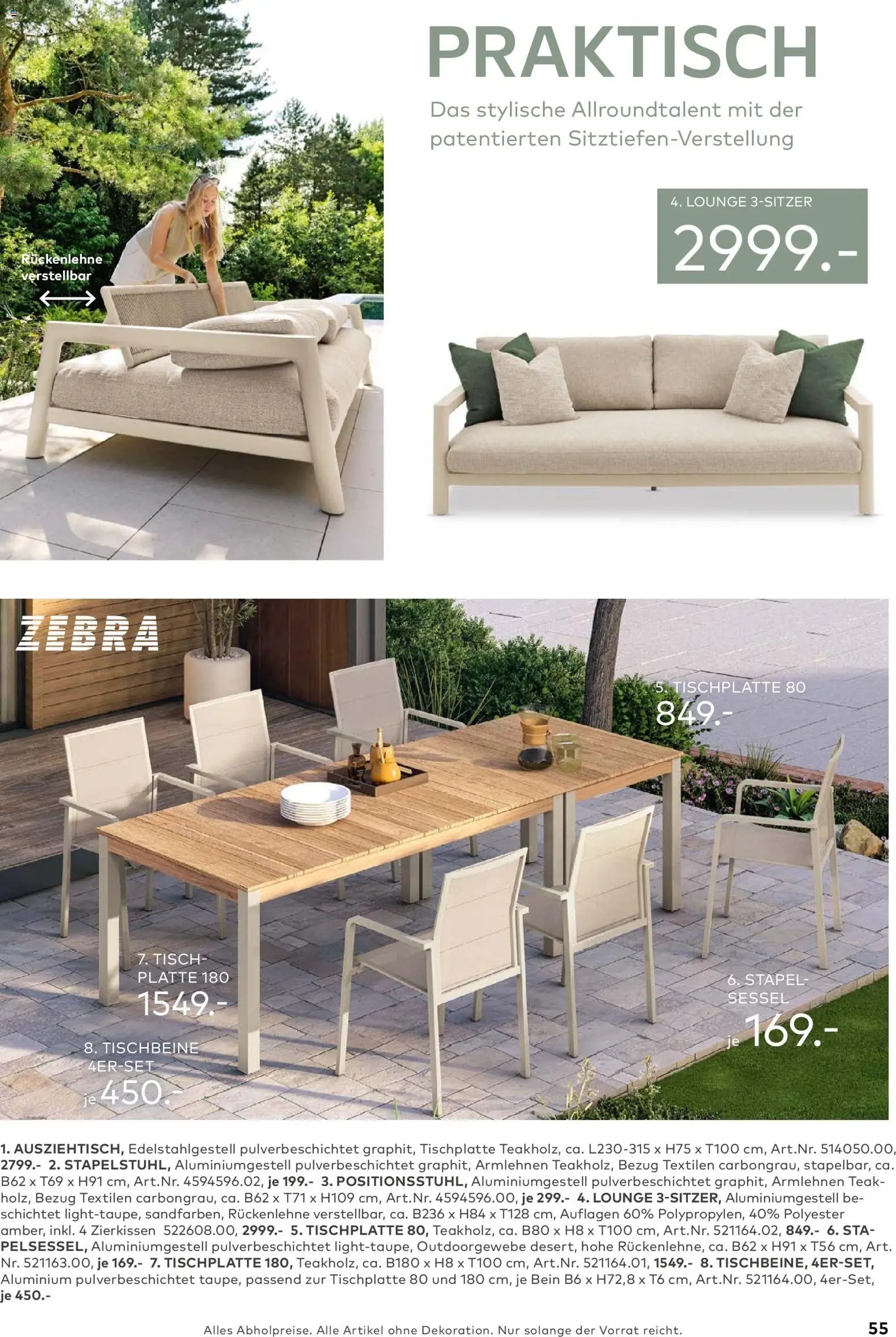 Porta! Gartenmöbel Katalog (2026-03-01 - 2026-08-31)