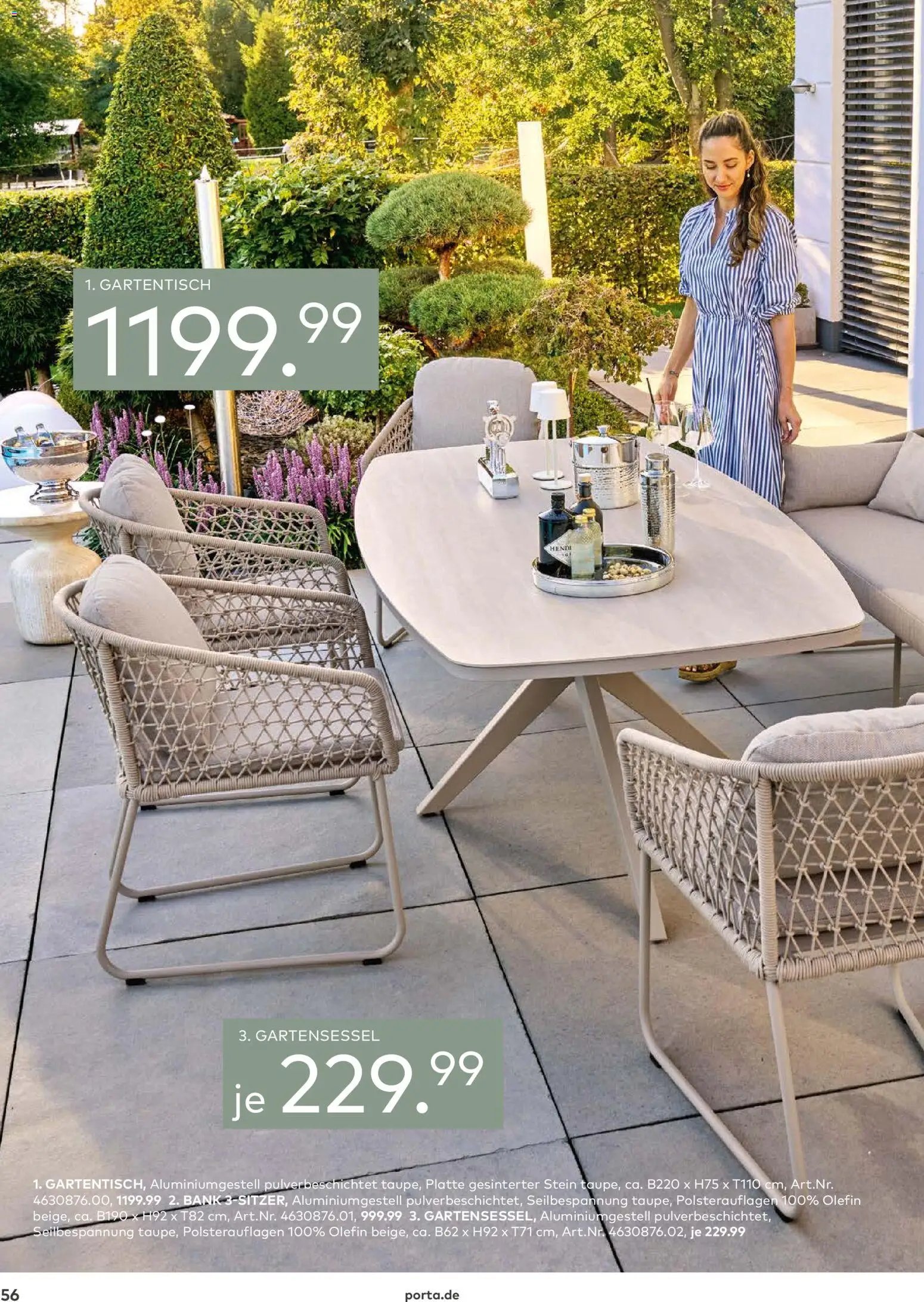 Porta! Gartenmöbel Katalog (2026-03-01 - 2026-08-31)