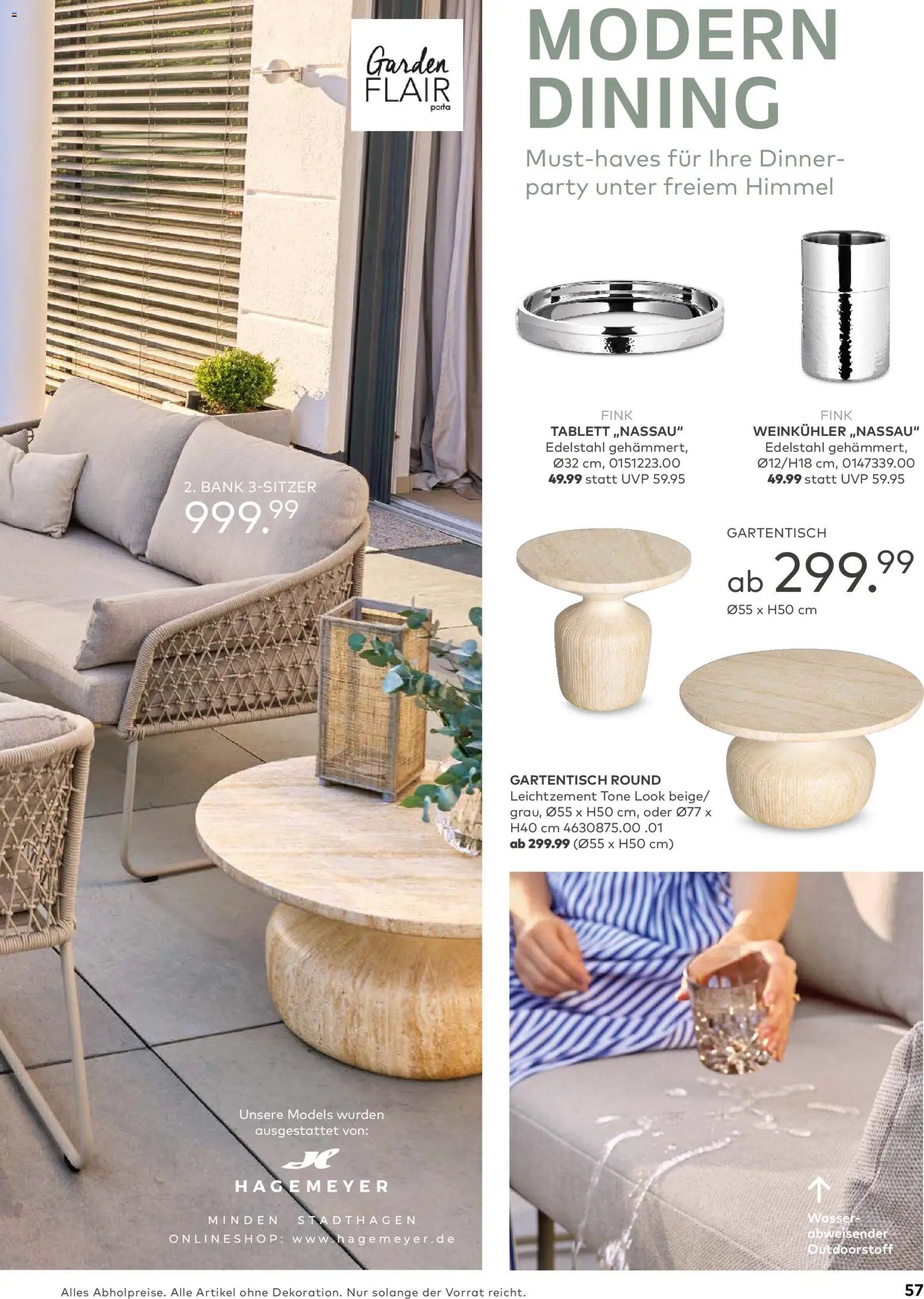 Porta! Gartenmöbel Katalog (2026-03-01 - 2026-08-31)