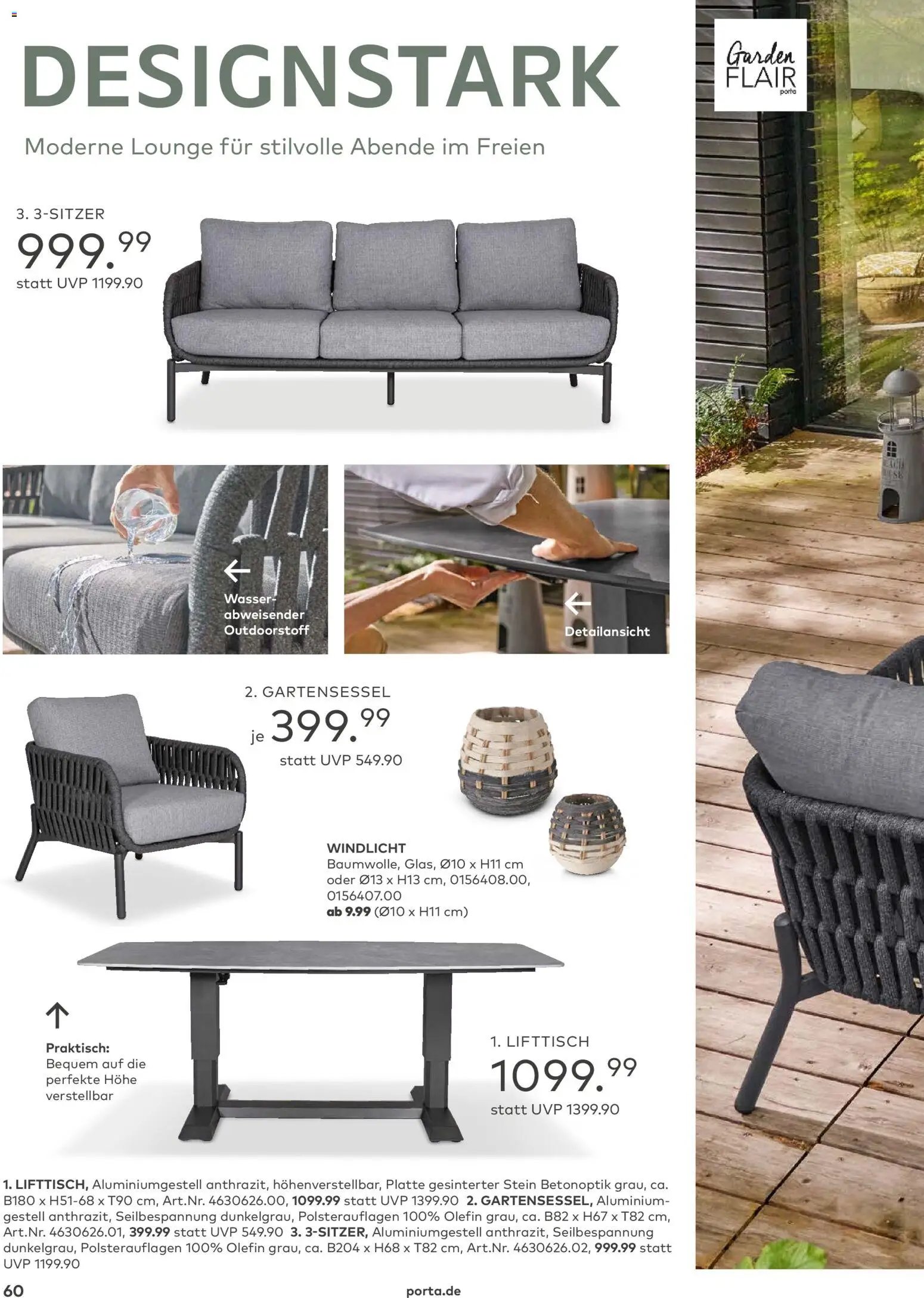 Porta! Gartenmöbel Katalog (2026-03-01 - 2026-08-31)