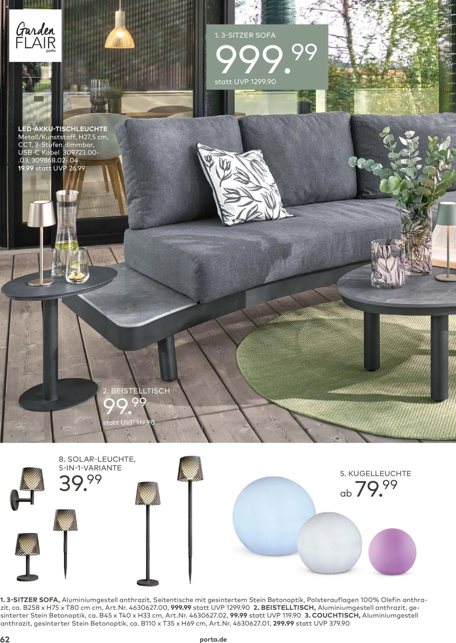 Porta! Gartenmöbel Katalog (2026-03-01 - 2026-08-31)