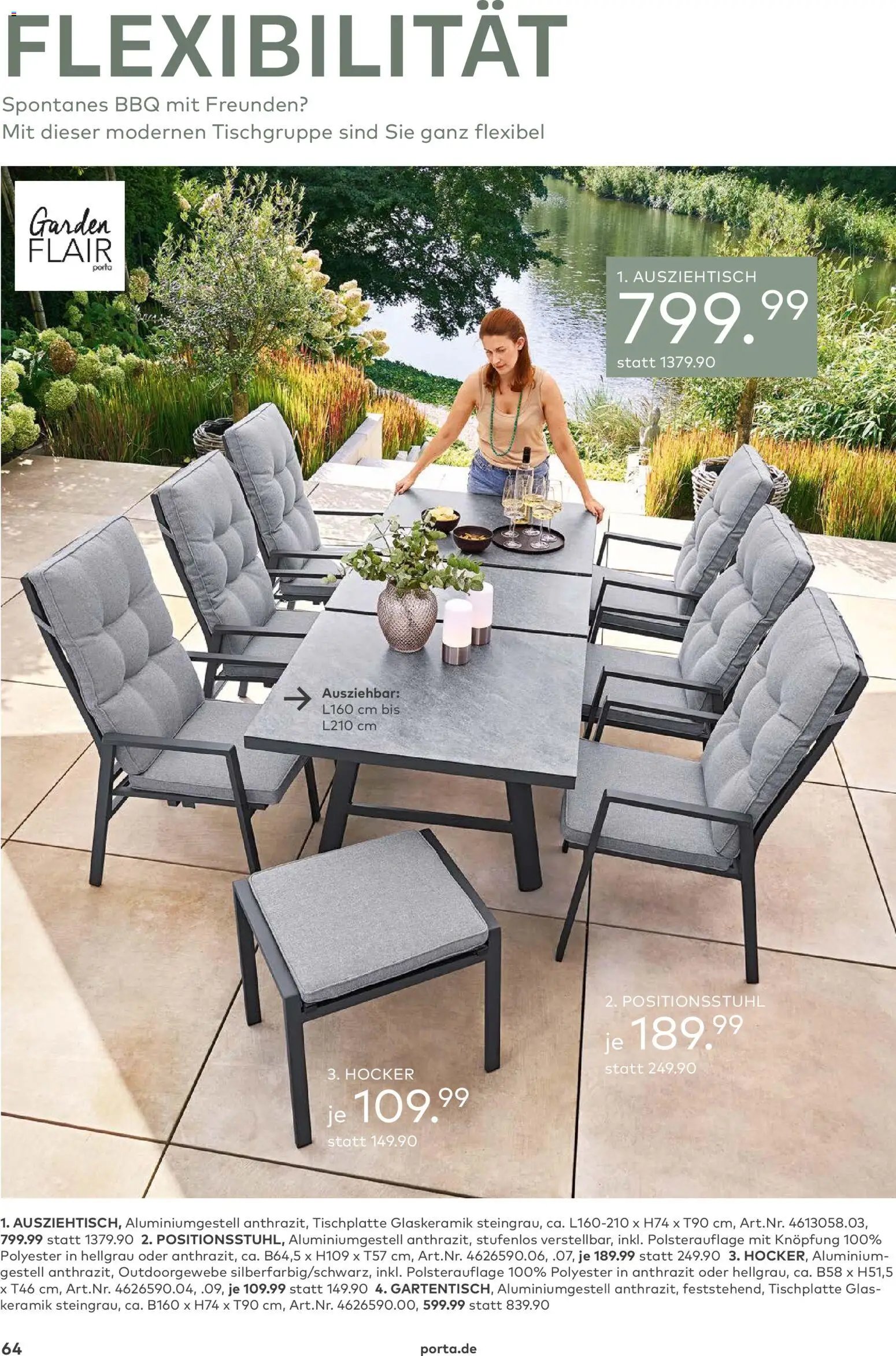 Porta! Gartenmöbel Katalog