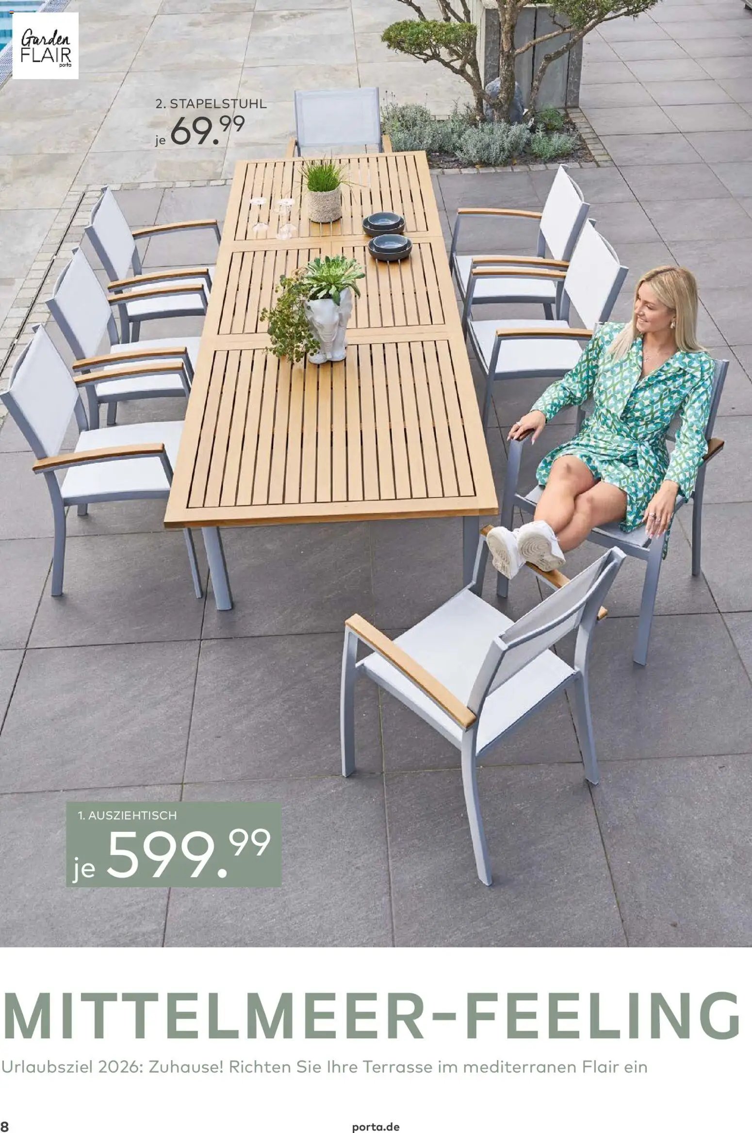 Porta! Gartenmöbel Katalog