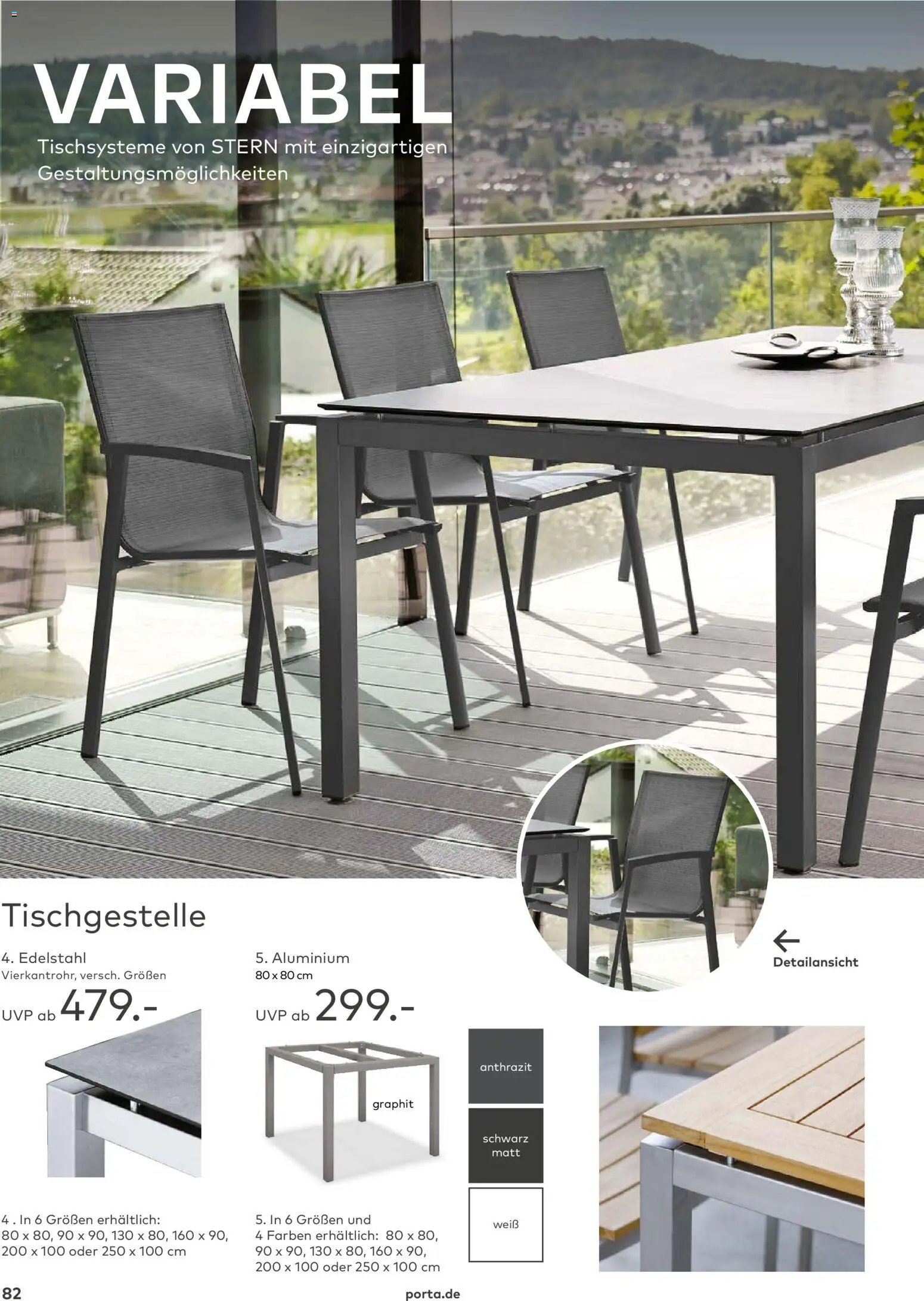 Porta! Gartenmöbel Katalog
