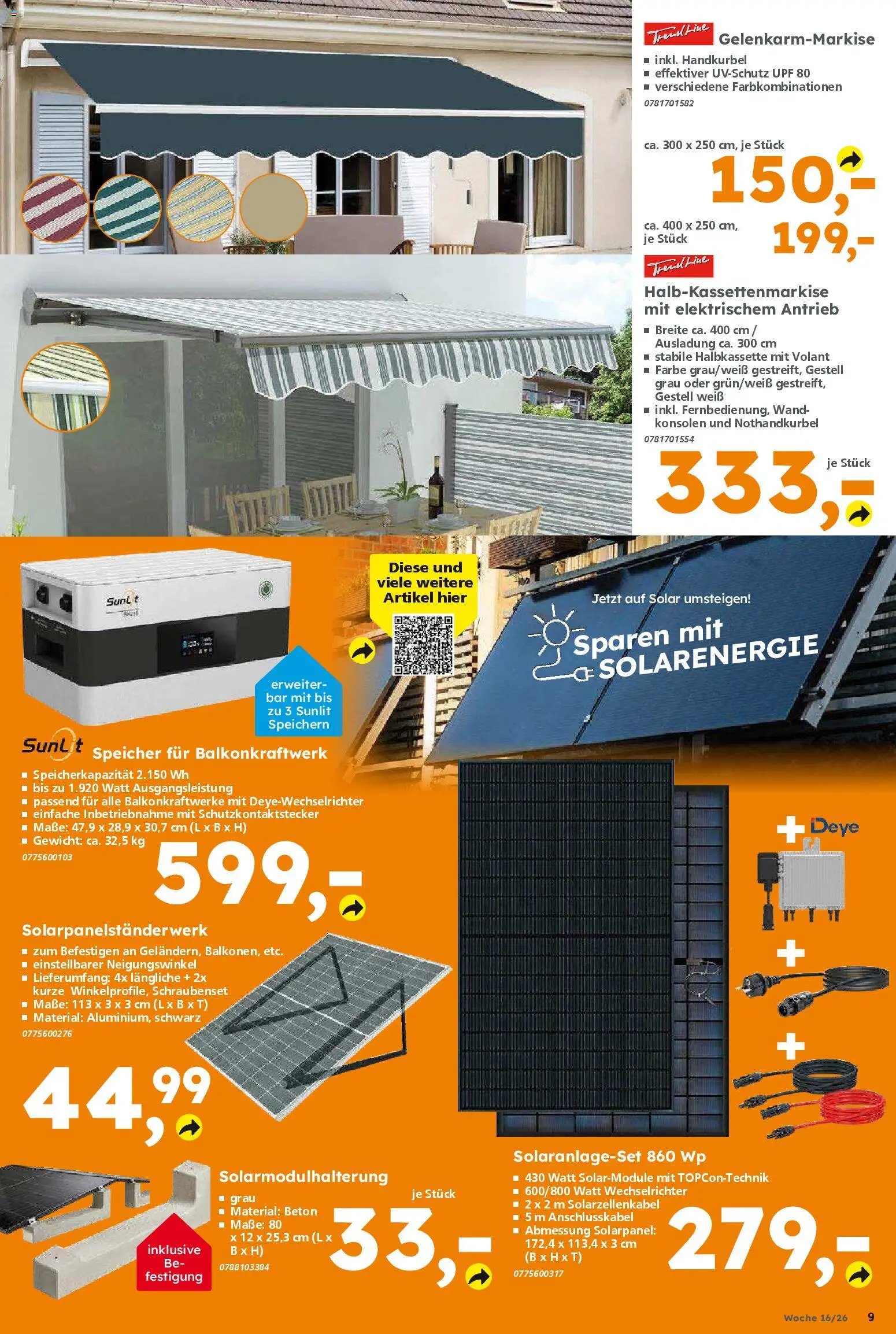 Globus Baumarkt Prospekt 	