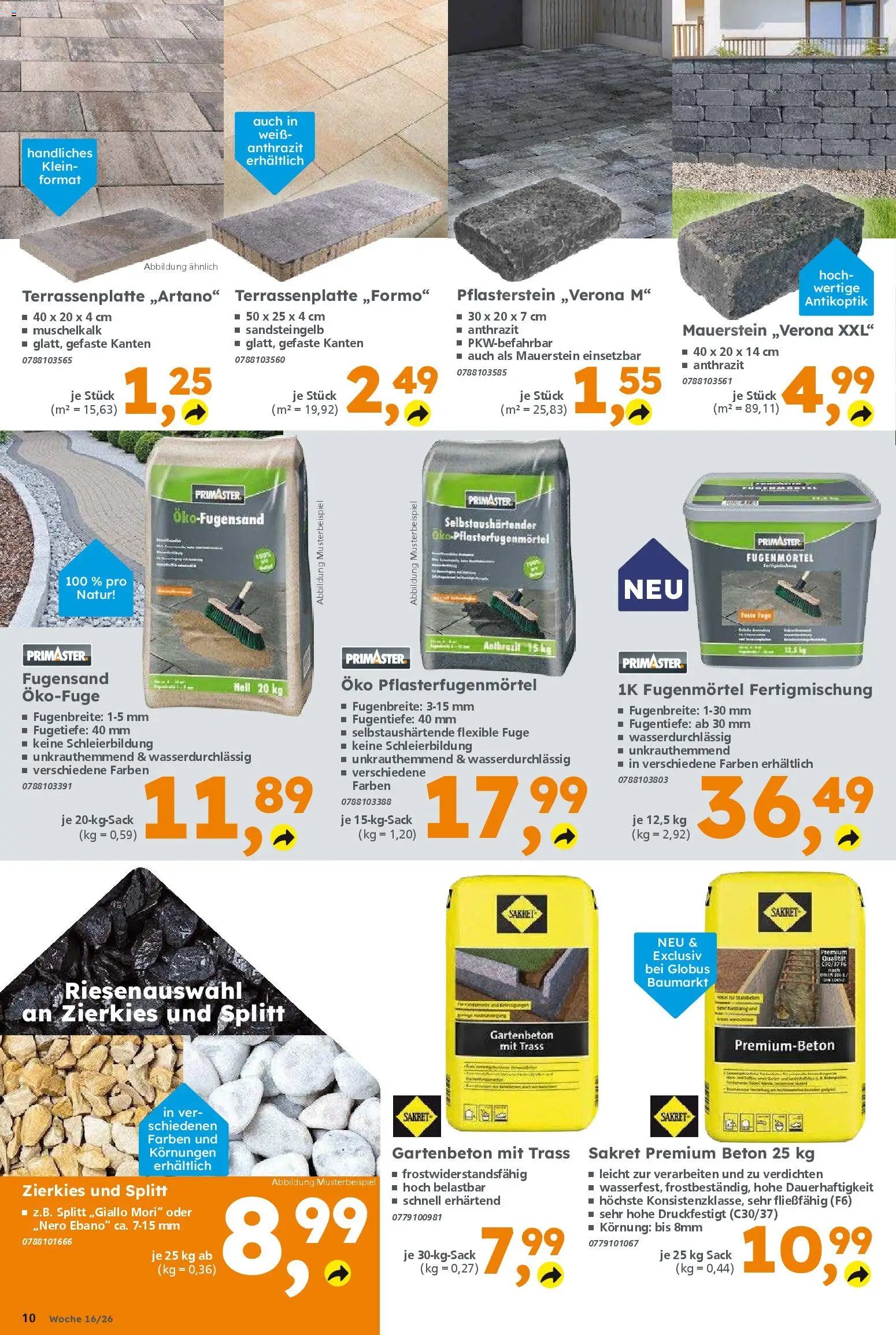 Globus Baumarkt Prospekt 	