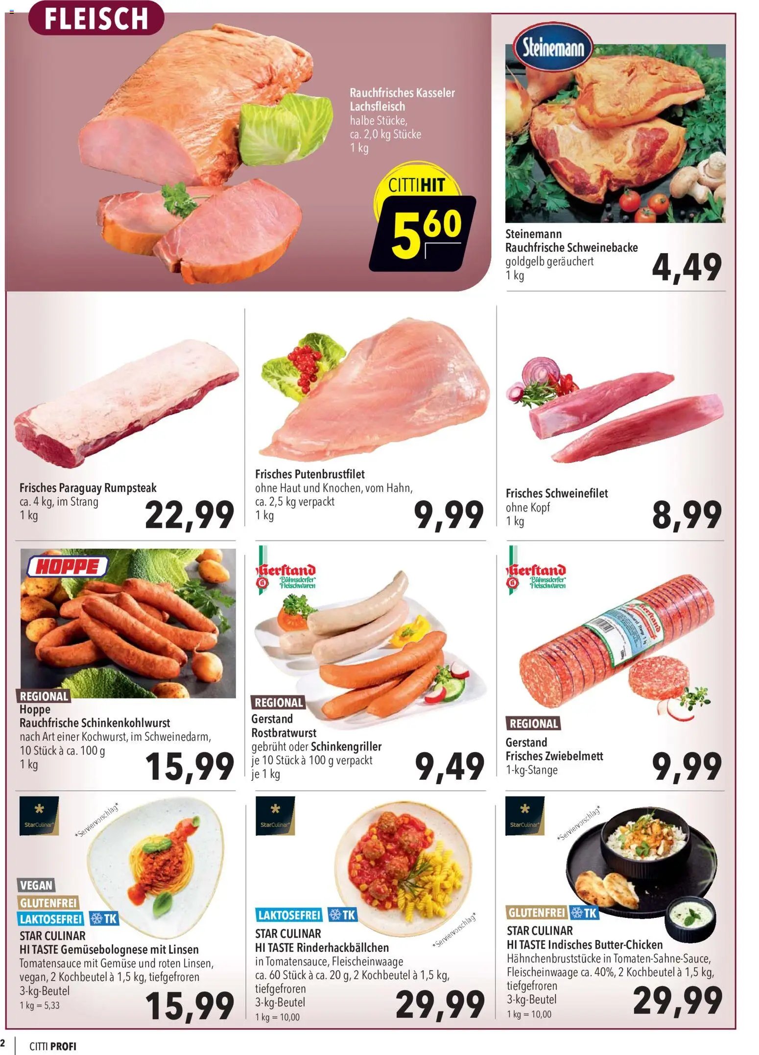 CITTI Markt Aktuelle Angebote für Profis