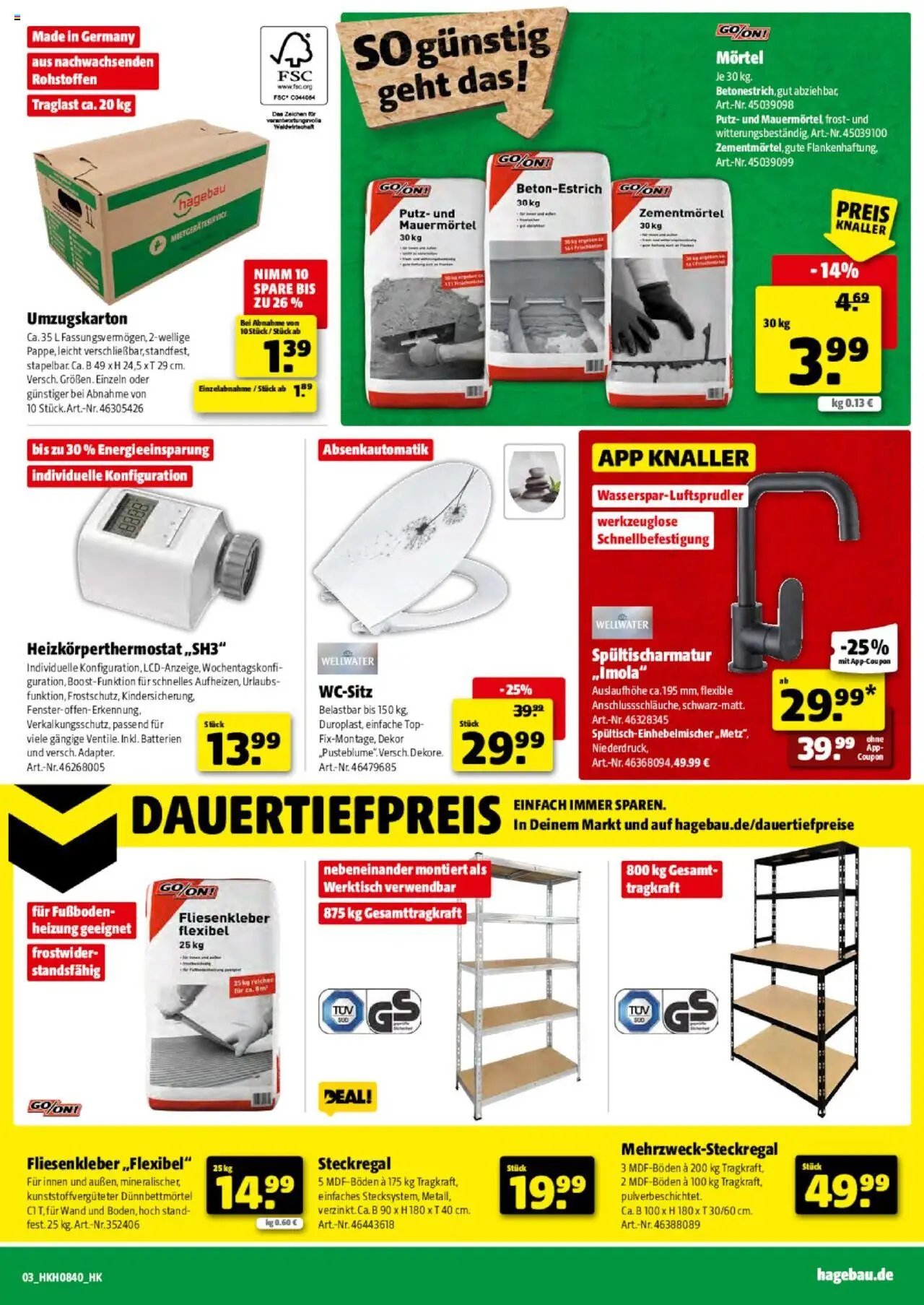 Hagebau Prospekt Daun (2025-09-27 - 2025-10-04) | 3