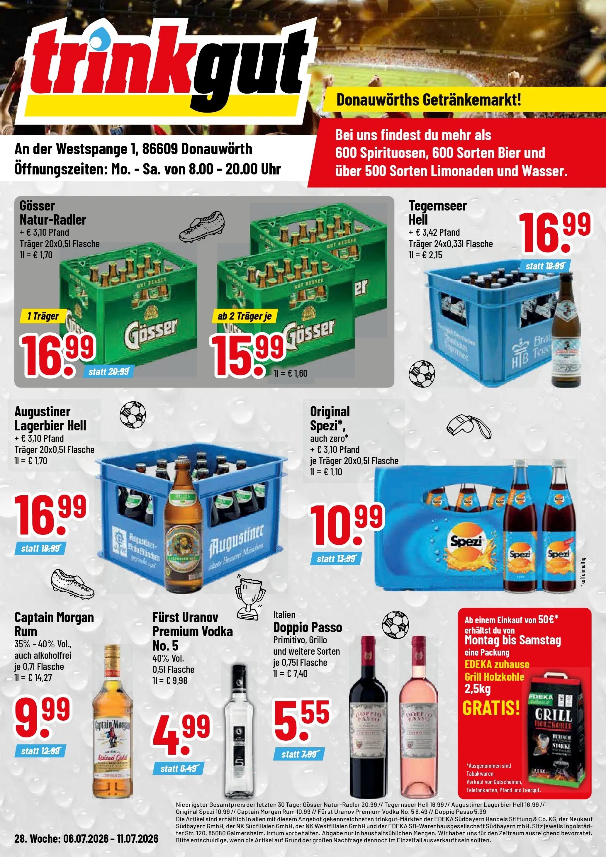Trinkgut Prospekt Donauwörth