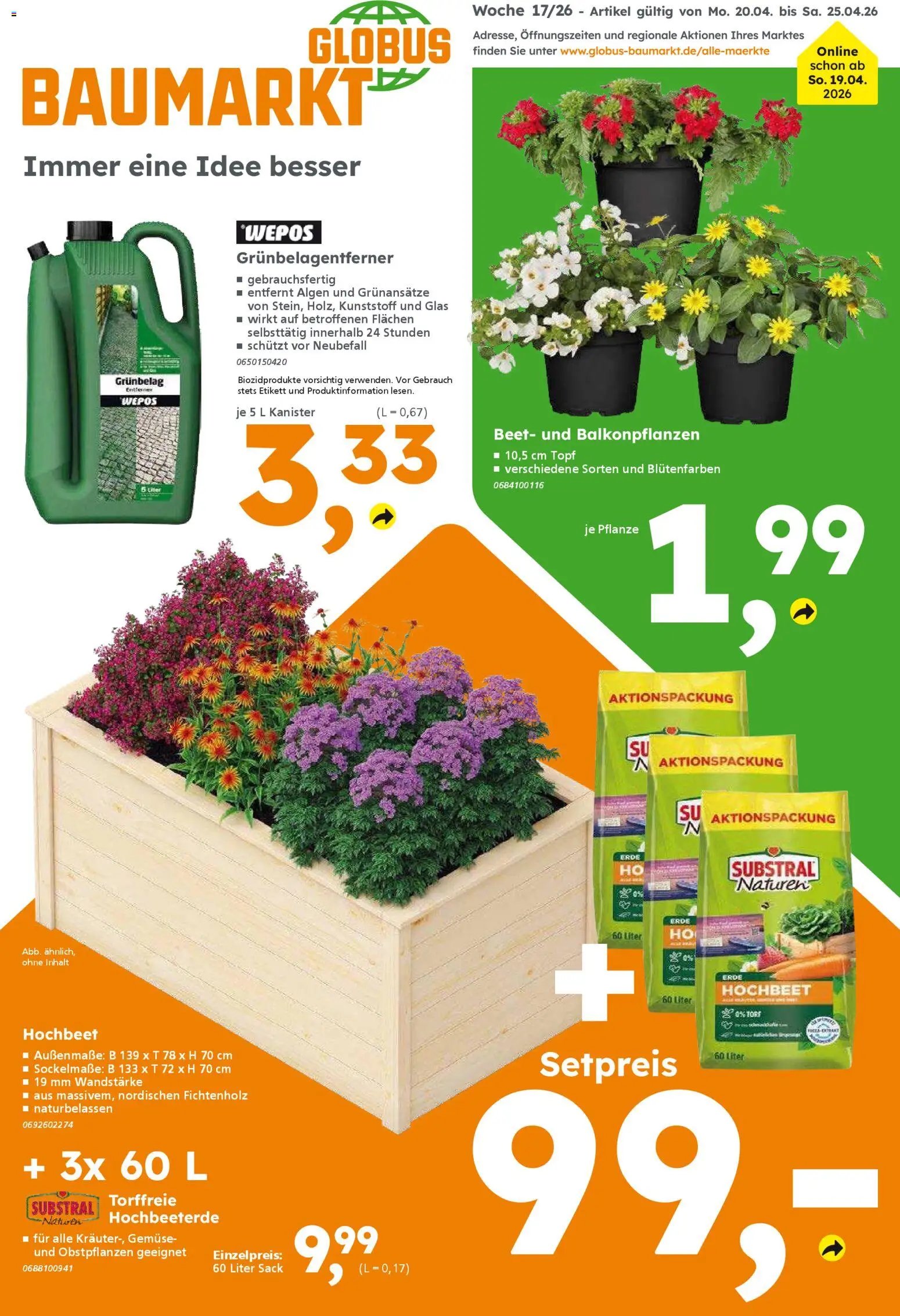 Globus Baumarkt Prospekt 	