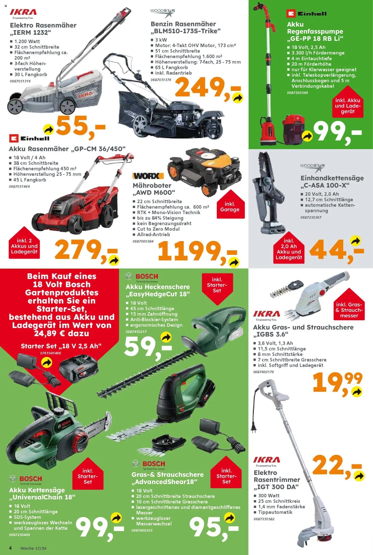 Globus Baumarkt Prospekt 	