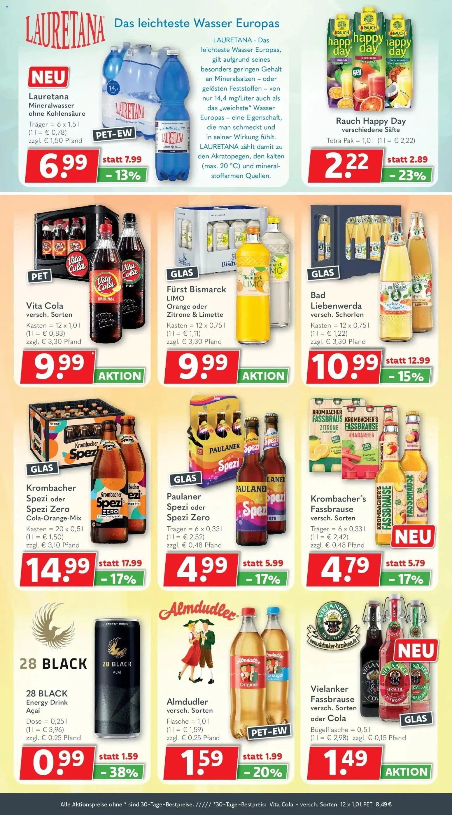 Getränkeland: Getränkeangebote