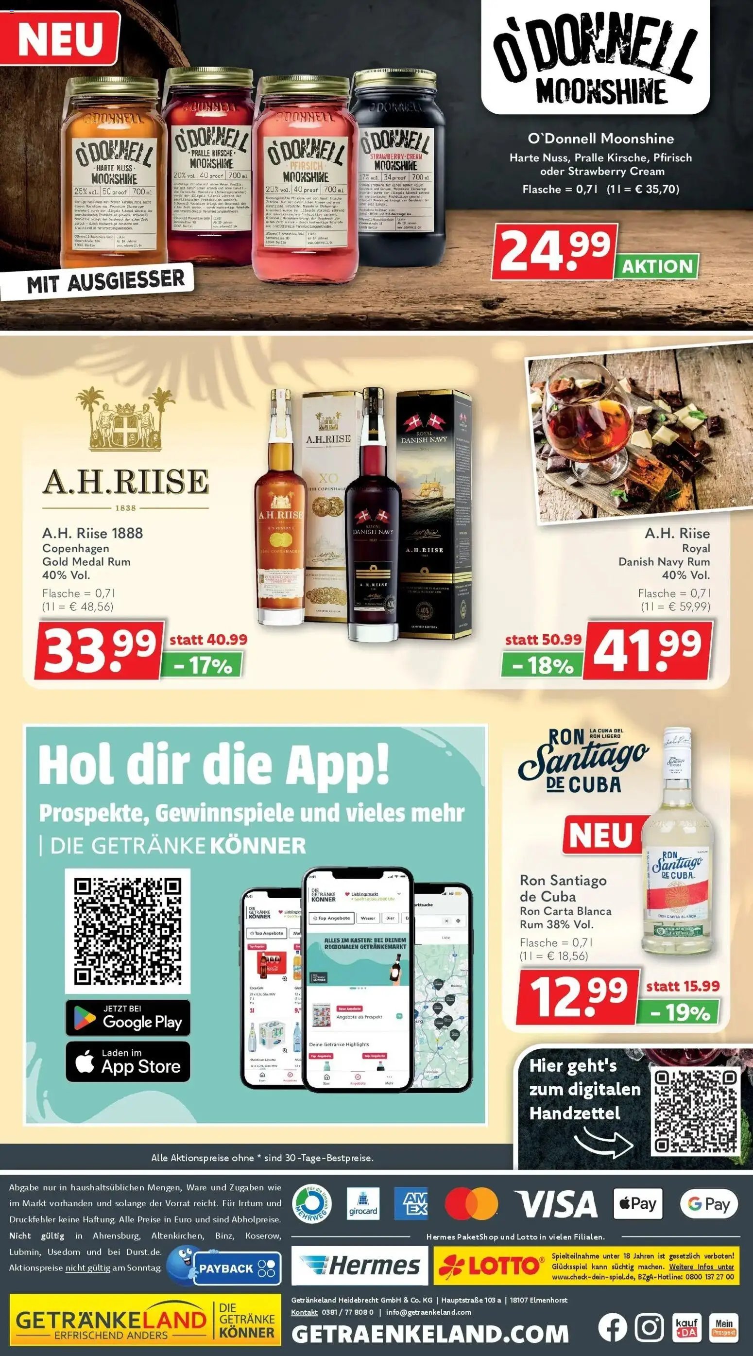 Getränkeland: Getränkeangebote