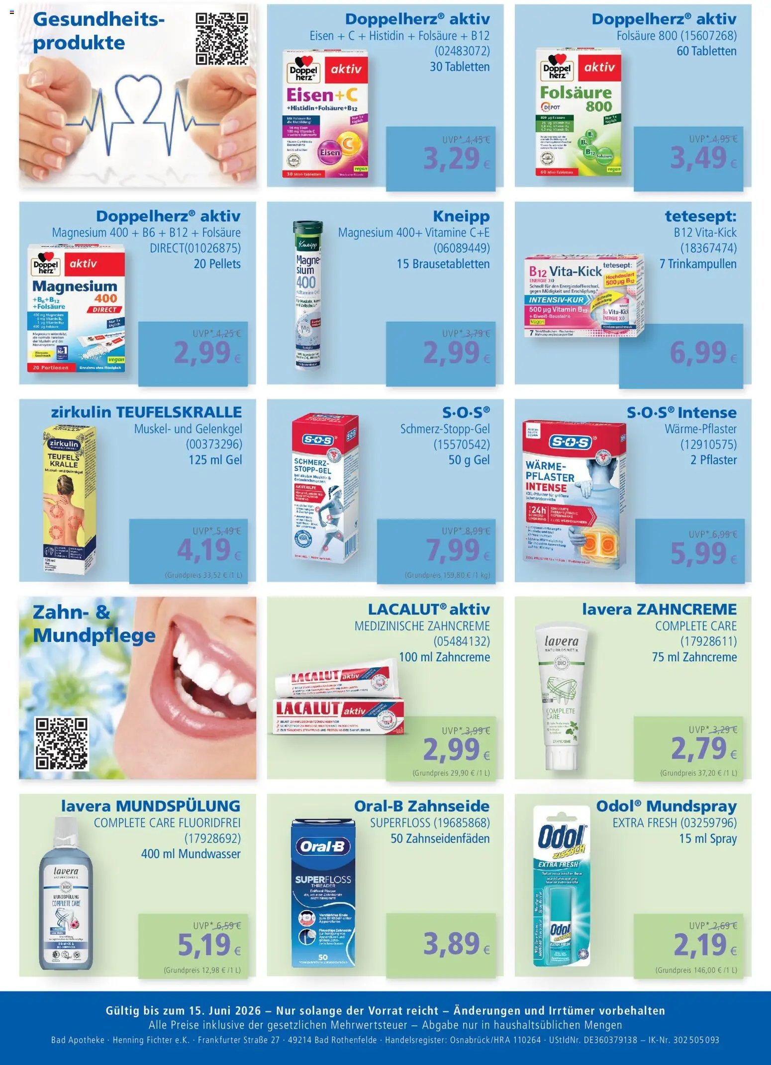 Apotal Drogerieknüller (2026-04-15 - 2026-06-15)