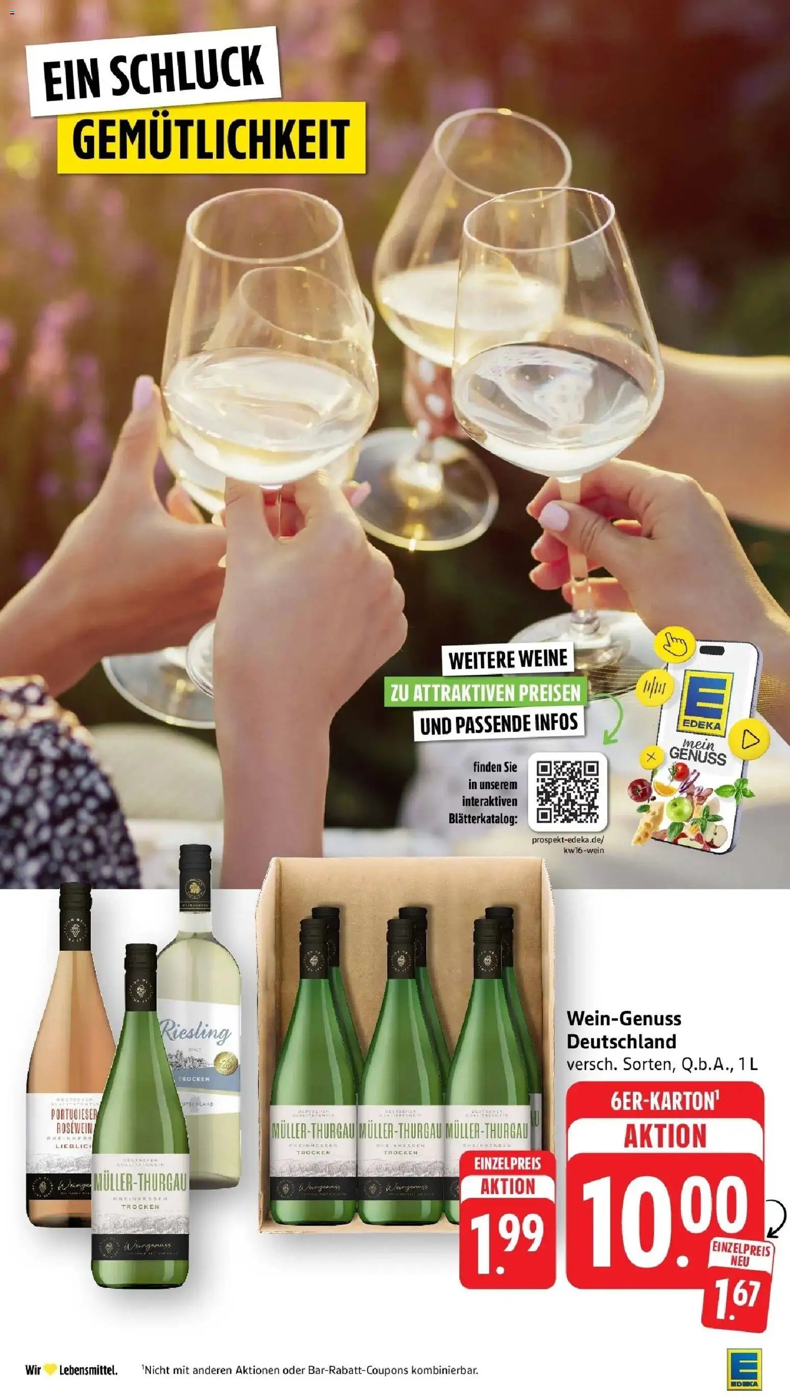 Edeka prospekt Weinheim	