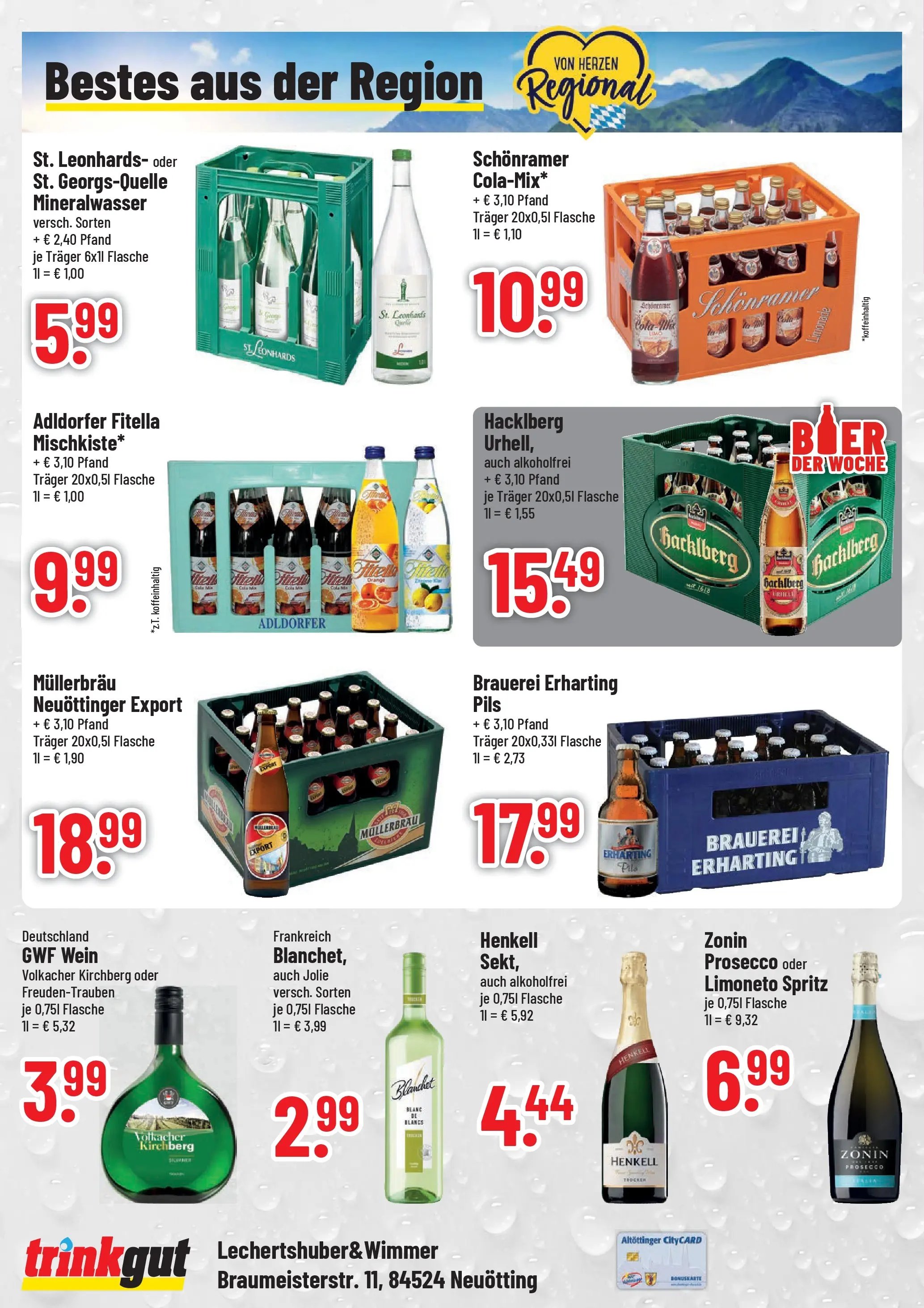 Trinkgut Prospekt Neuötting