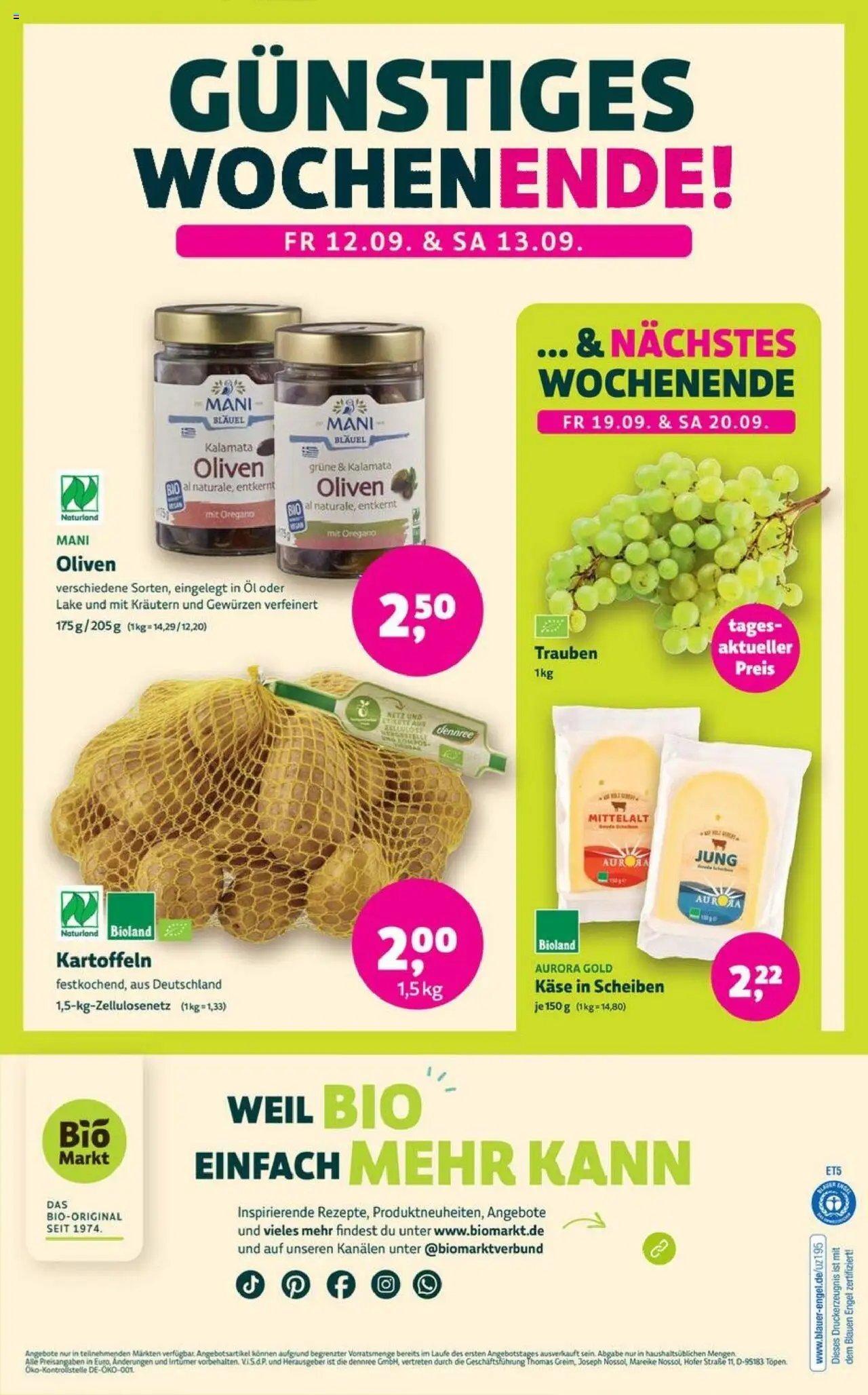 Denns BioMarkt Angebote (2025-09-10 - 2025-09-23) | 12