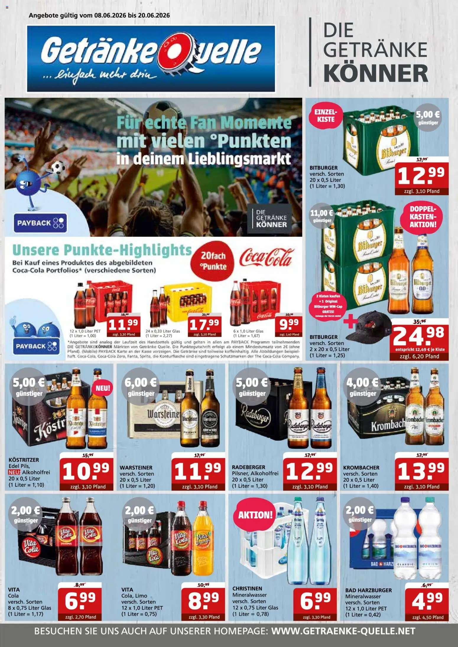 Getränke Quelle Prospekt
