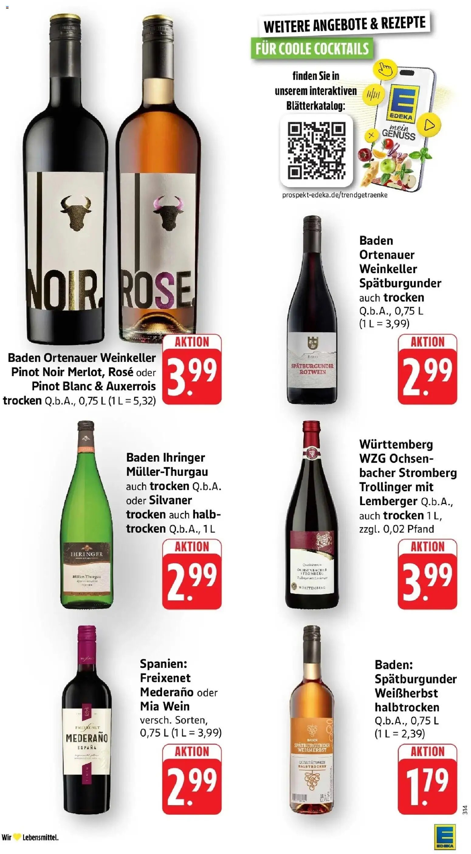 Edeka prospekt Pfalzgrafenweiler	