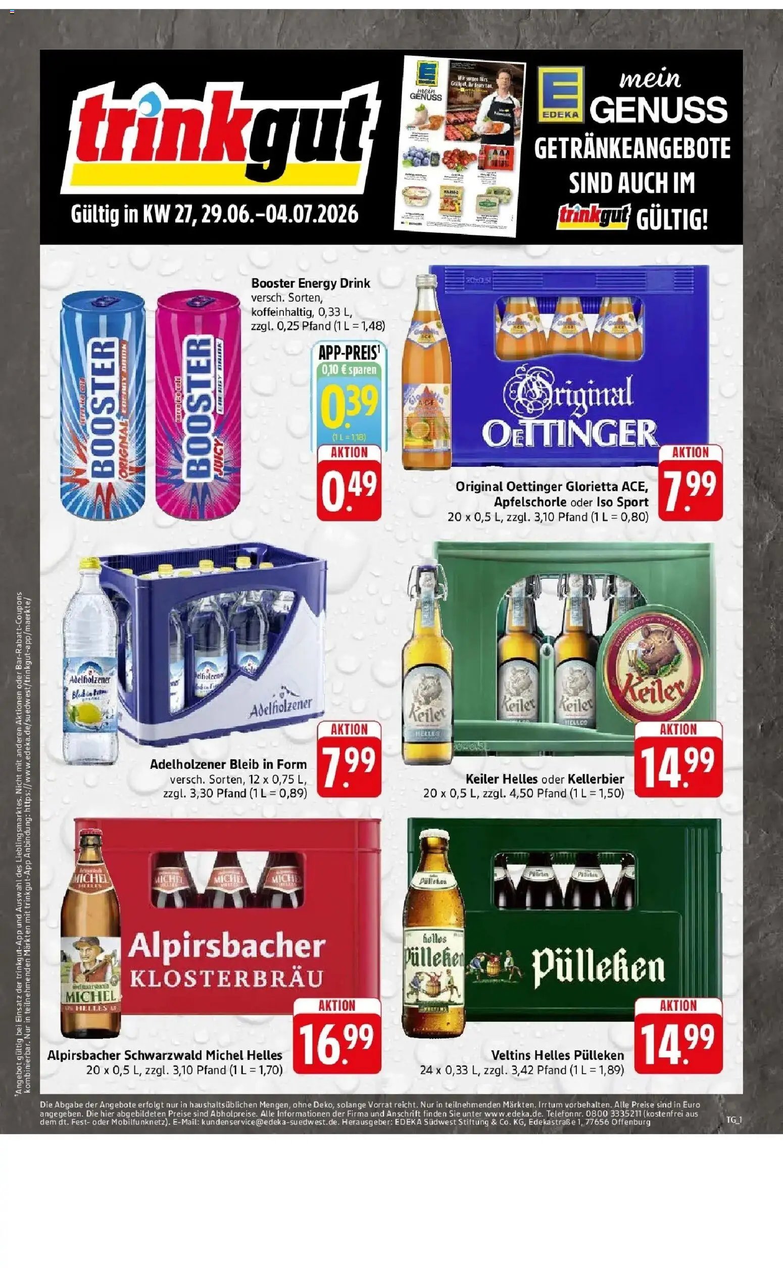 E center - E center: Wochenangebote
