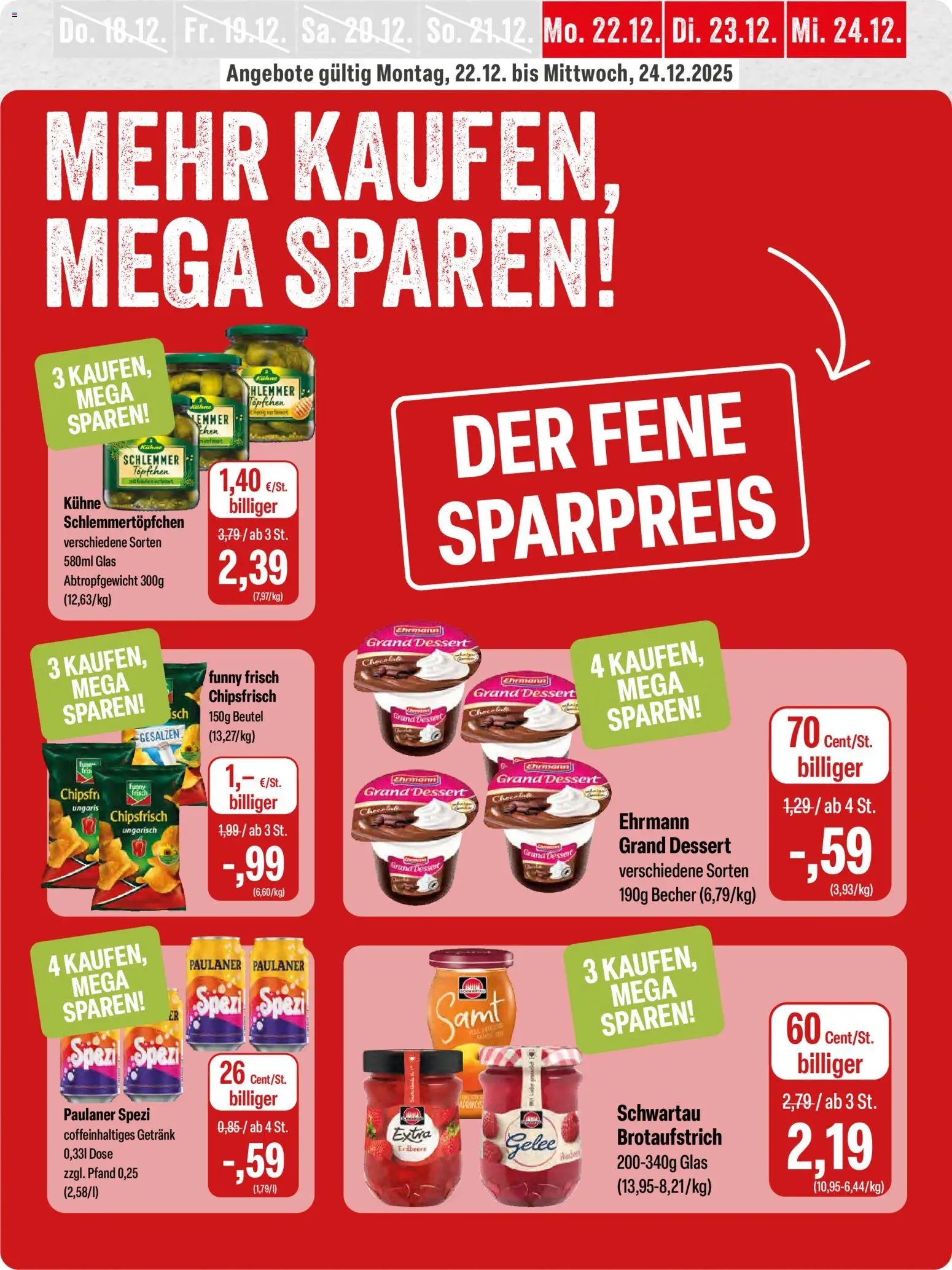 Feneberg Angebote (2025-12-18 - 2025-12-20)