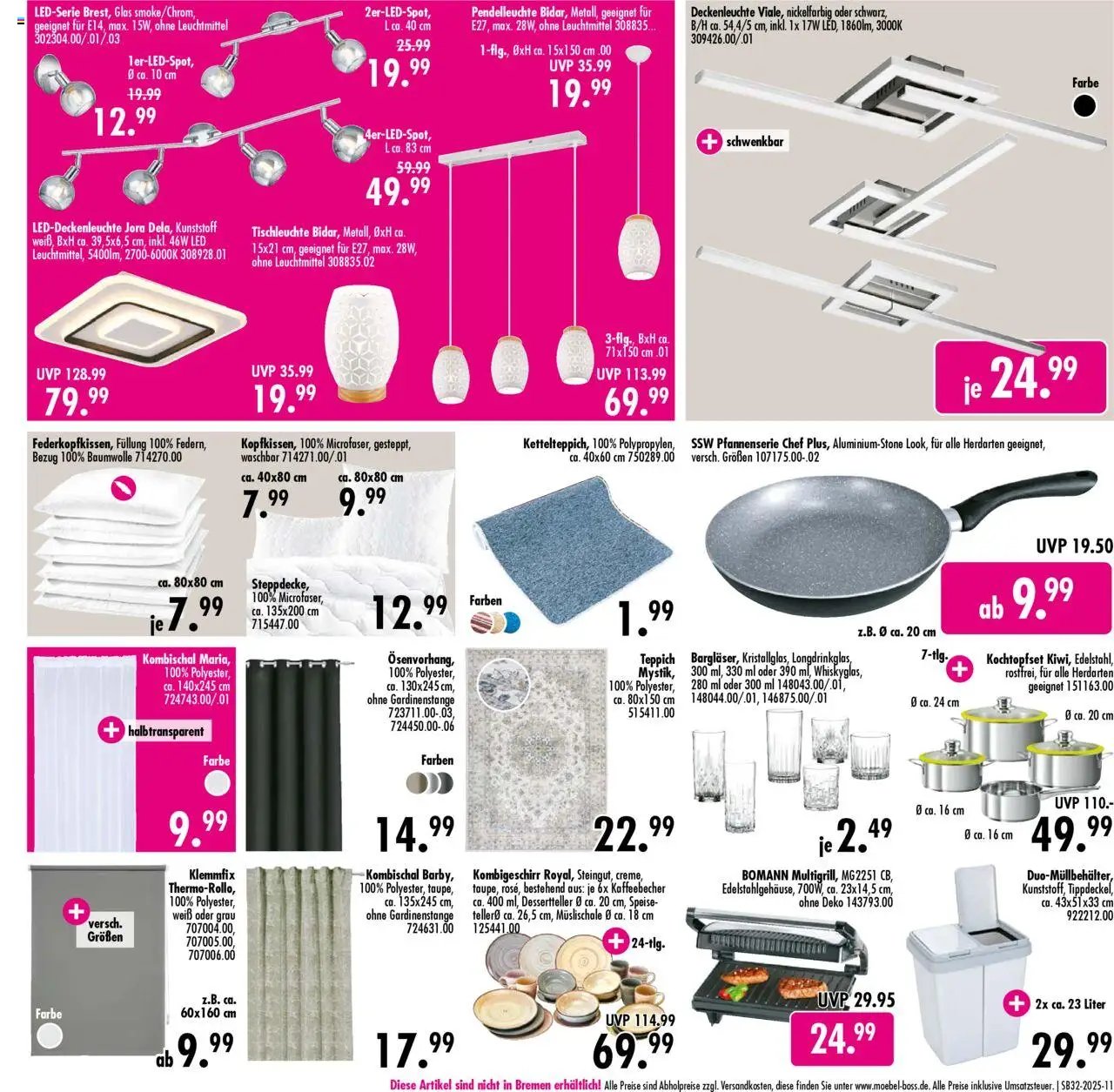 SB Möbel Boss Prospekt 	 (2025-08-02 - 2025-08-08) | 11