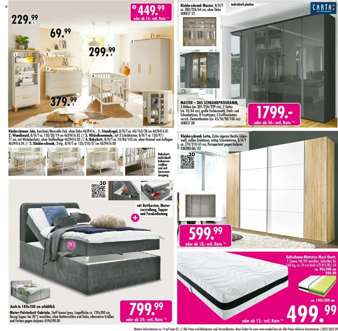 SB Möbel Boss Prospekt 	 (2025-08-02 - 2025-08-08) | 9