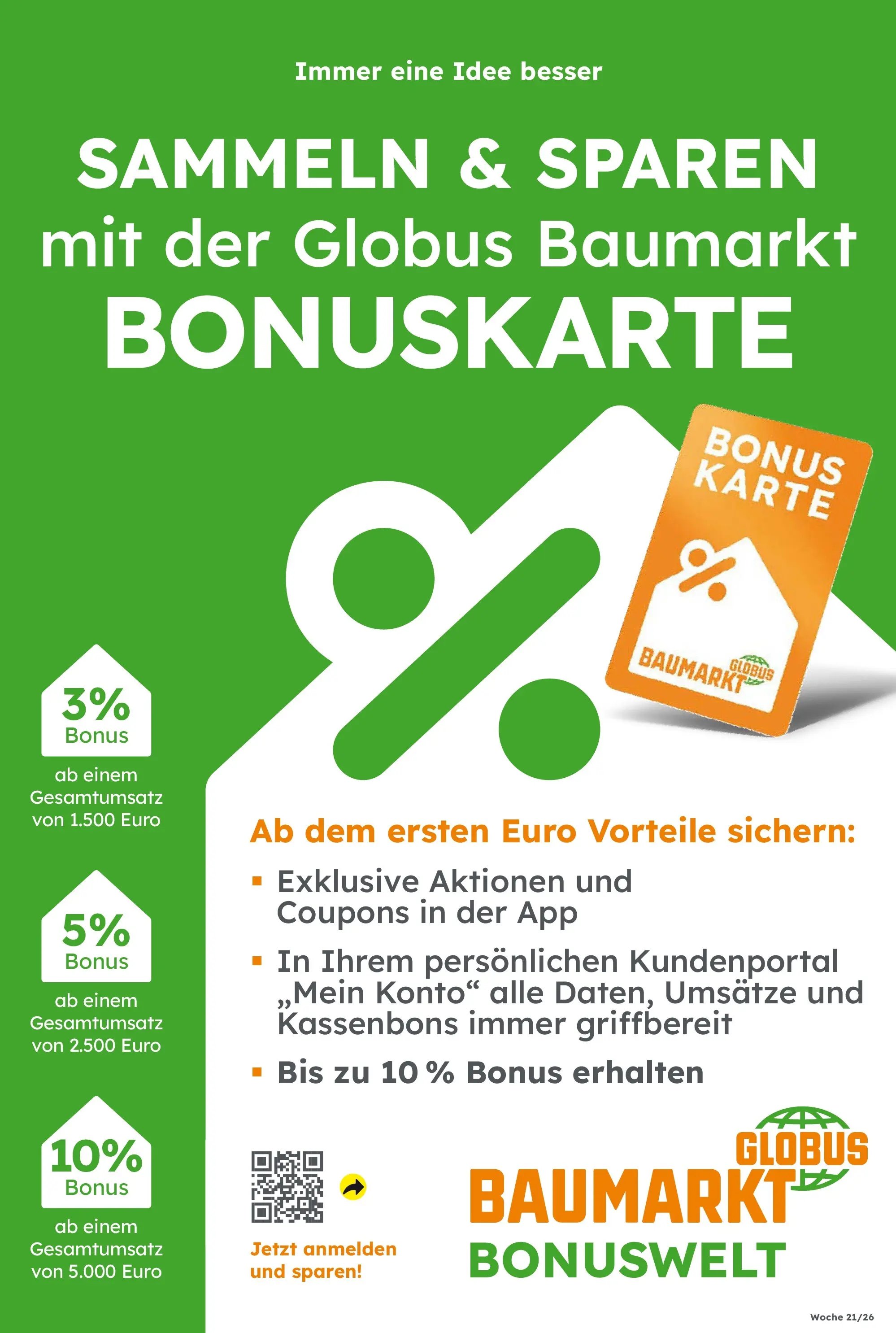 Globus Baumarkt Prospekt Ilmenau	