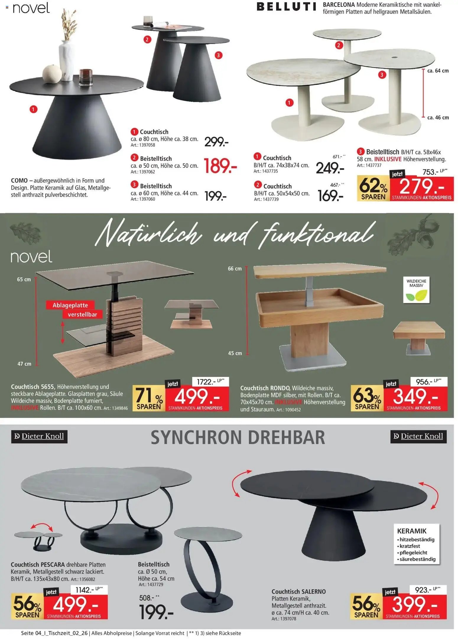 Zurbrüggen Tischzeit