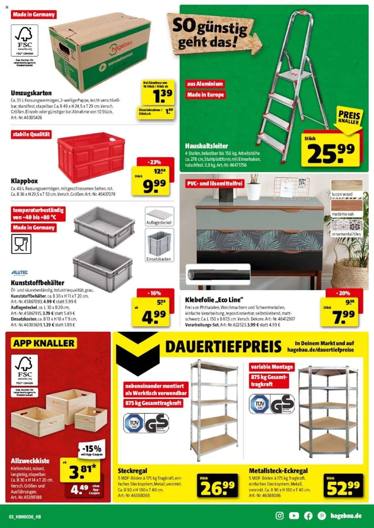 Hagebau Prospekt Versmold	 (2025-08-30 - 2025-09-06) | 3