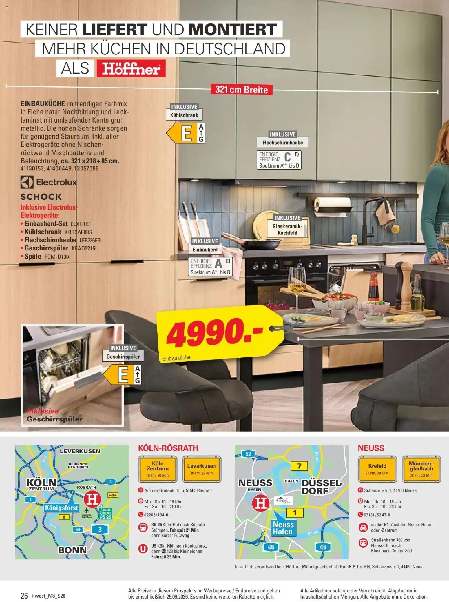 Höffner Prospekt Schönefeld