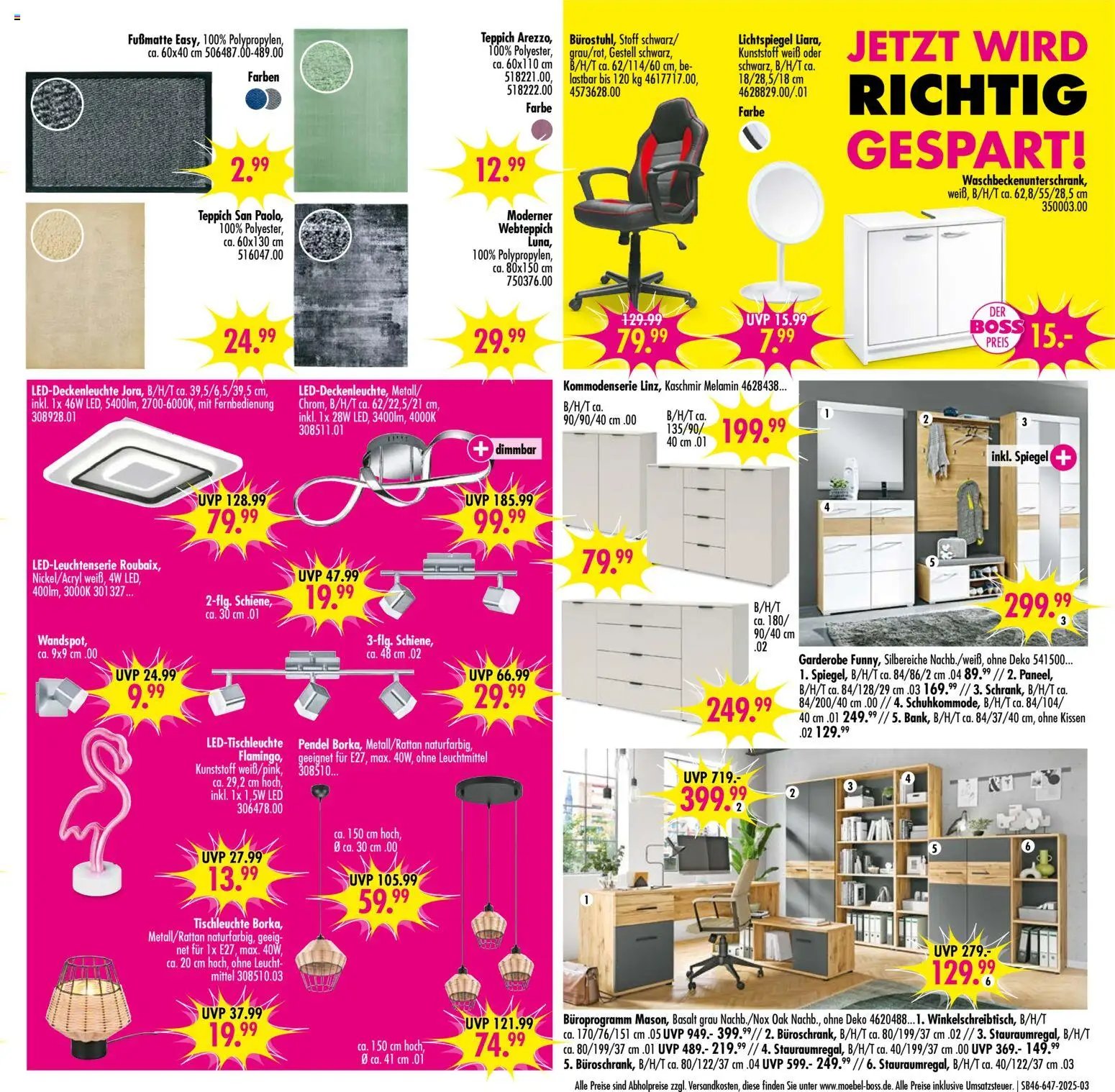 SB Möbel Boss Prospekt Neubrandenburg (2025-11-08 - 2025-11-14)