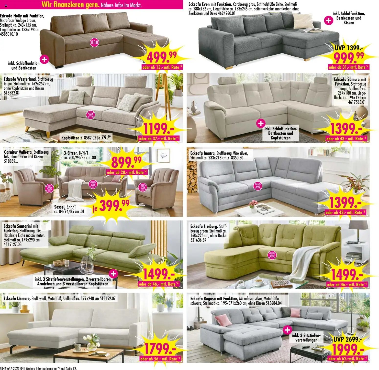 SB Möbel Boss Prospekt Neubrandenburg (2025-11-08 - 2025-11-14)