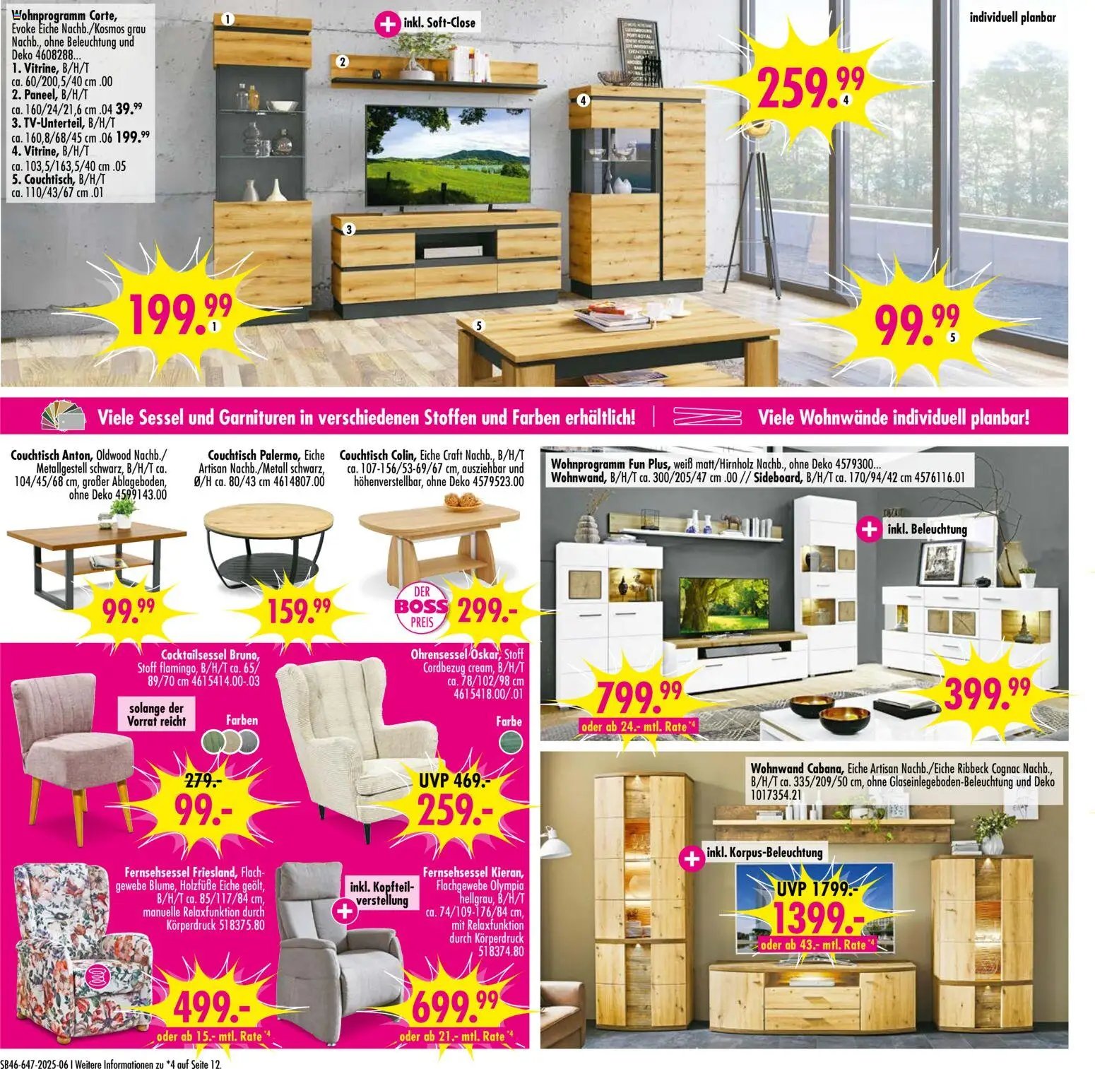 SB Möbel Boss Prospekt Neubrandenburg (2025-11-08 - 2025-11-14)
