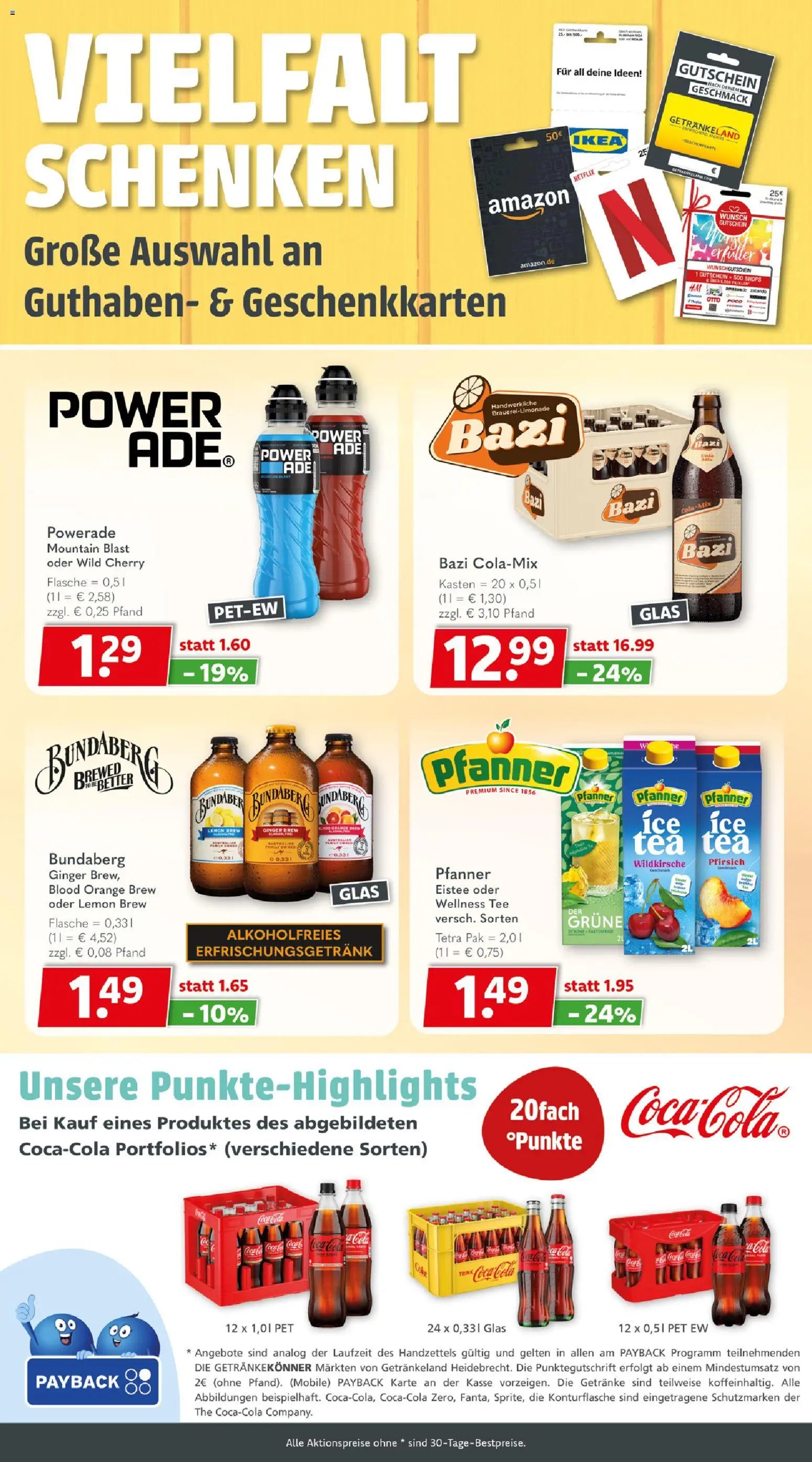 Getränkeland Prospekt