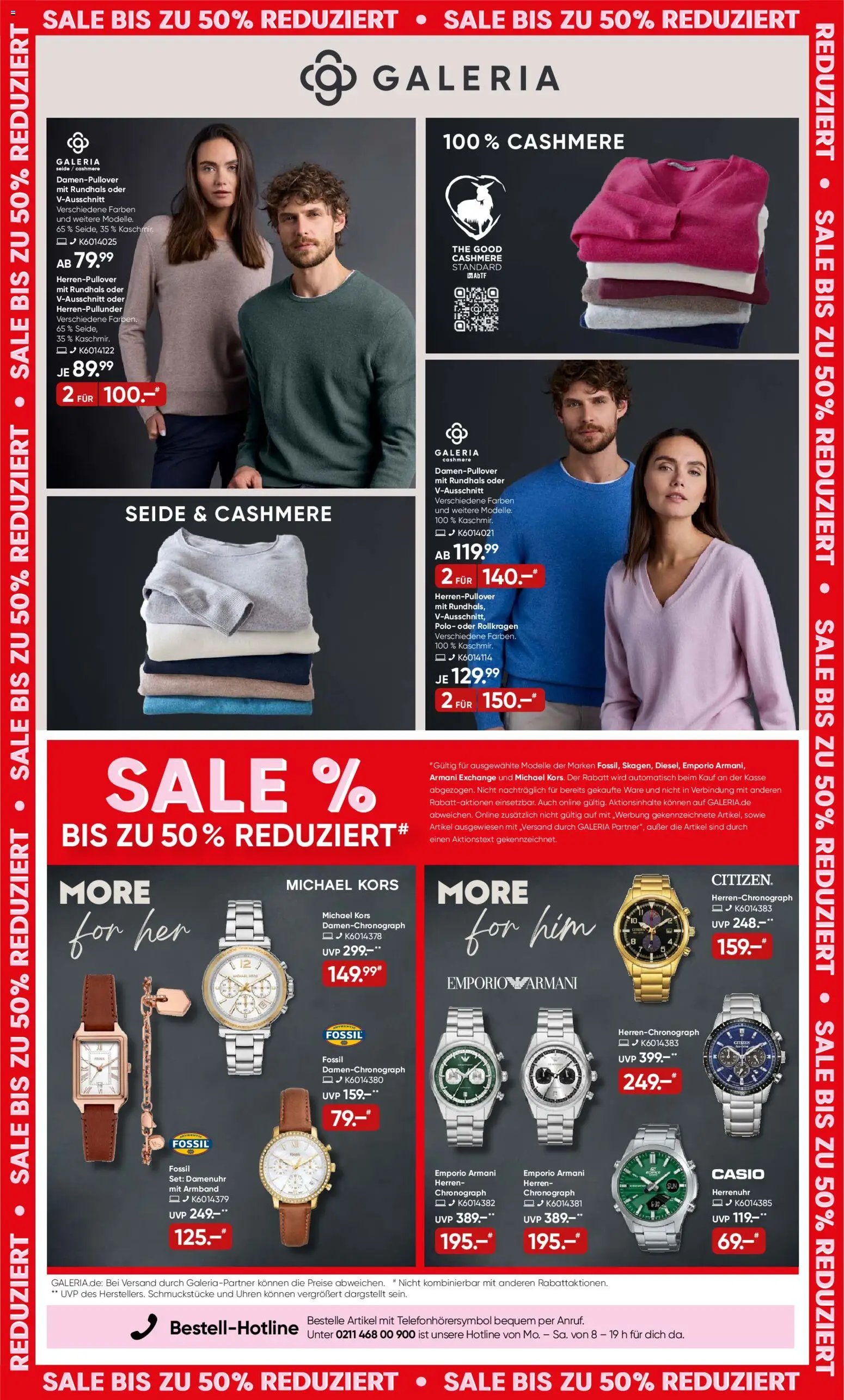 Galeria Karstadt Kaufhof Prospekt 	