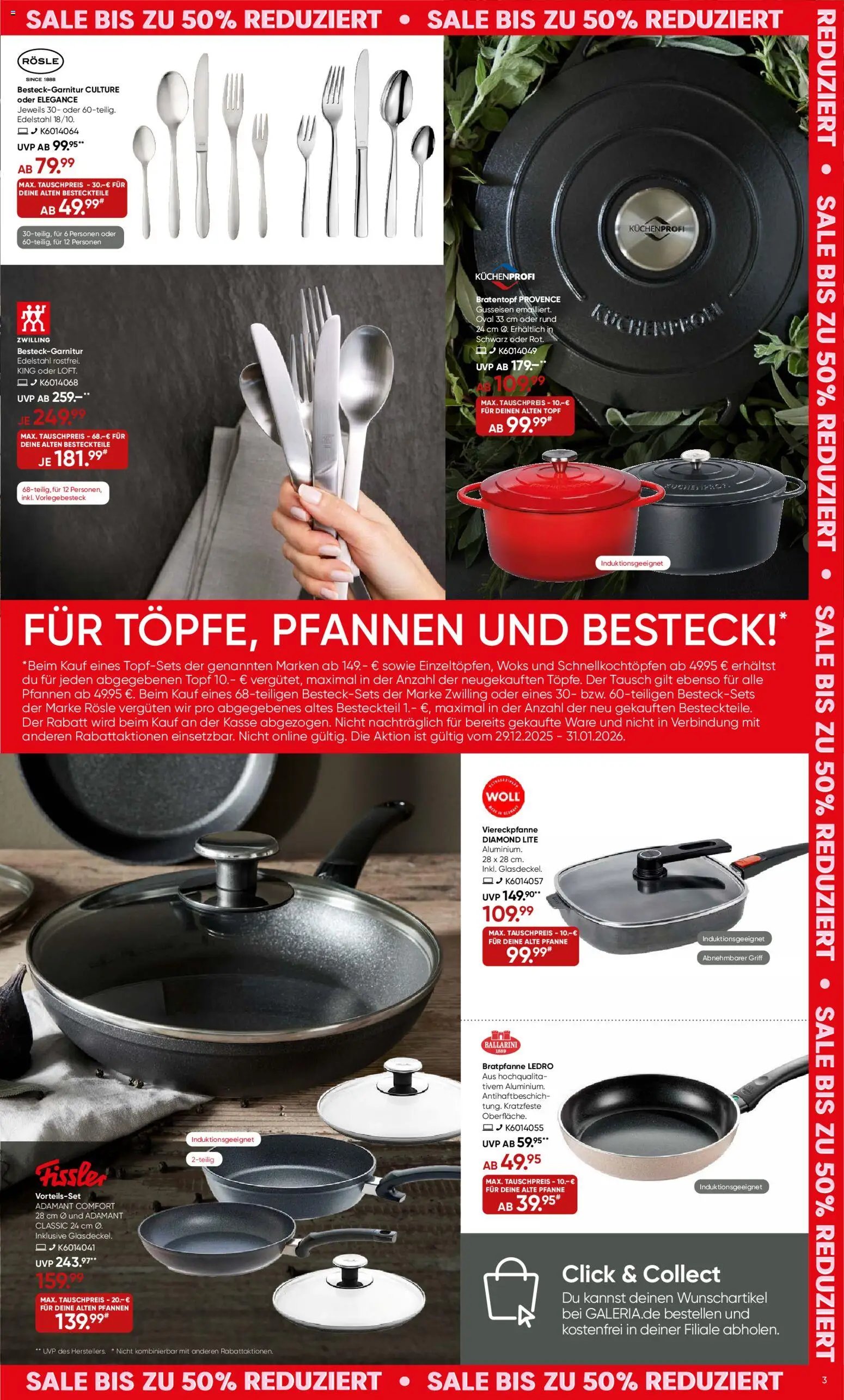 Galeria Karstadt Kaufhof Prospekt 	